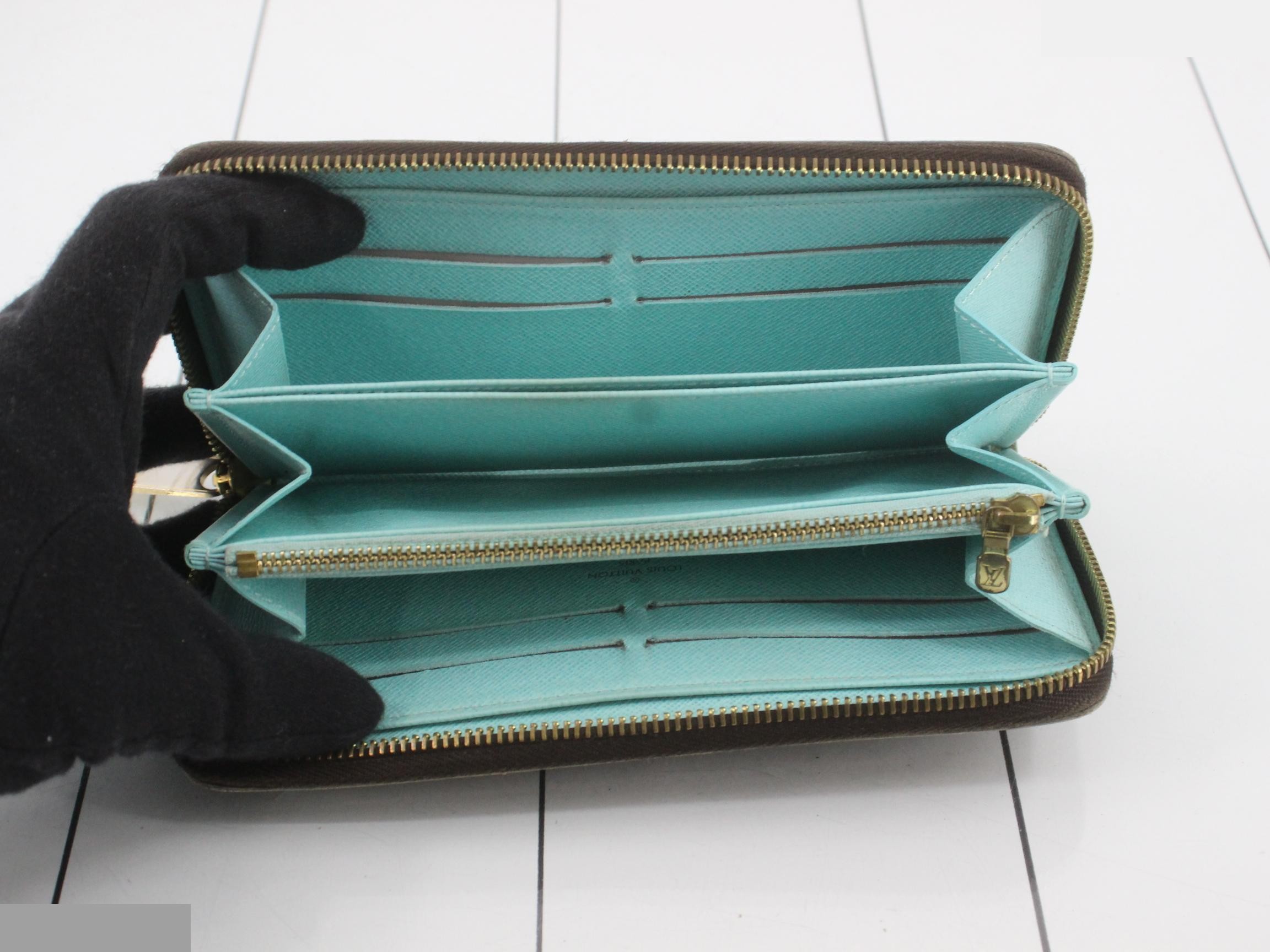 Zippy Wallet, Hot Air Balloon Print, Turquoise, Round Zipper Long Wallet — view 4