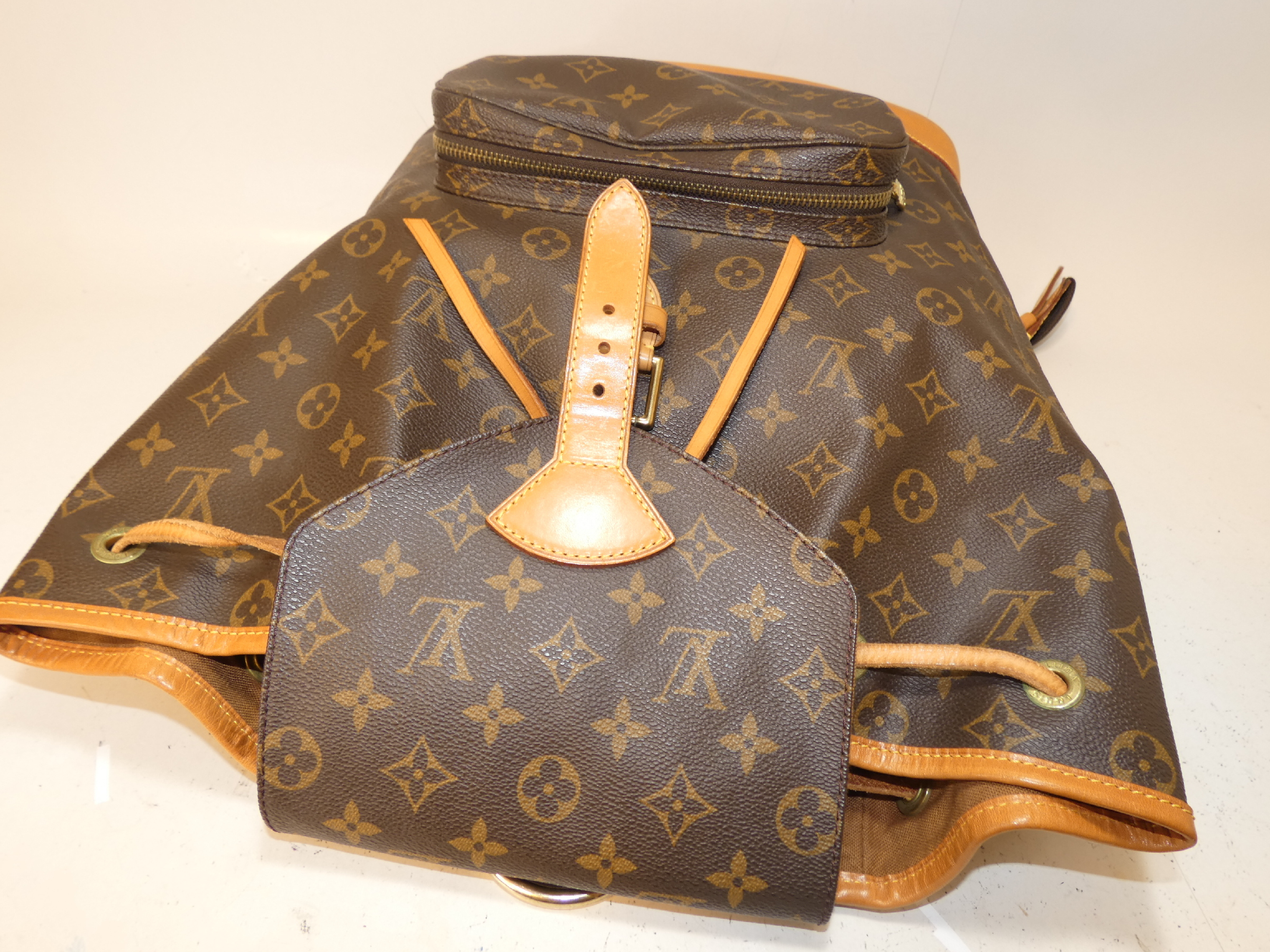 Montsouris GM Monogram Backpack — view 3