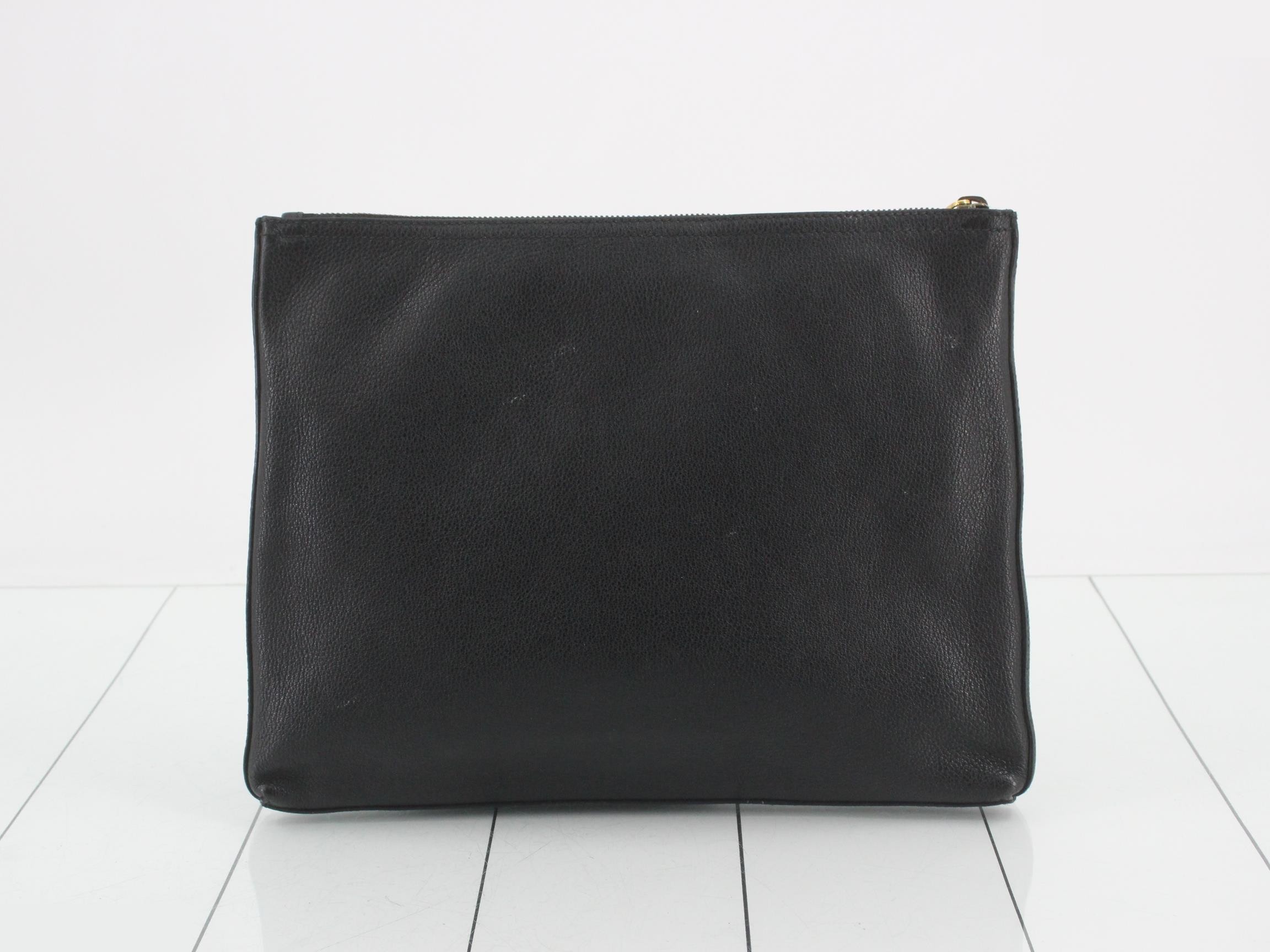 print clutch bag, black, 500981, 498075 — view 2