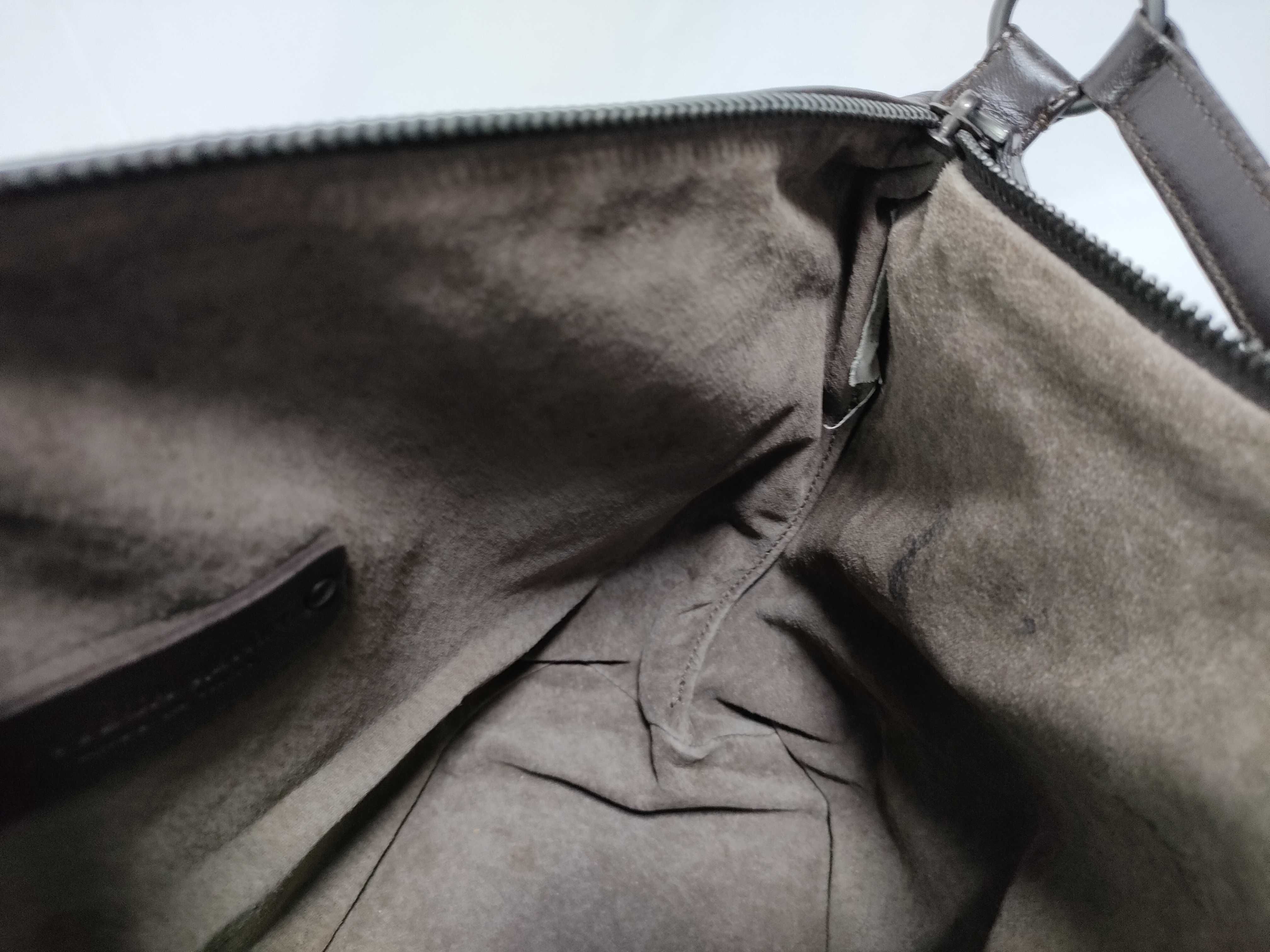 Intrecciato ID-BottegaVenetaIntrecciatoCowSkinShoulderBagBrown B00785475J Shoulder Bag — view 13