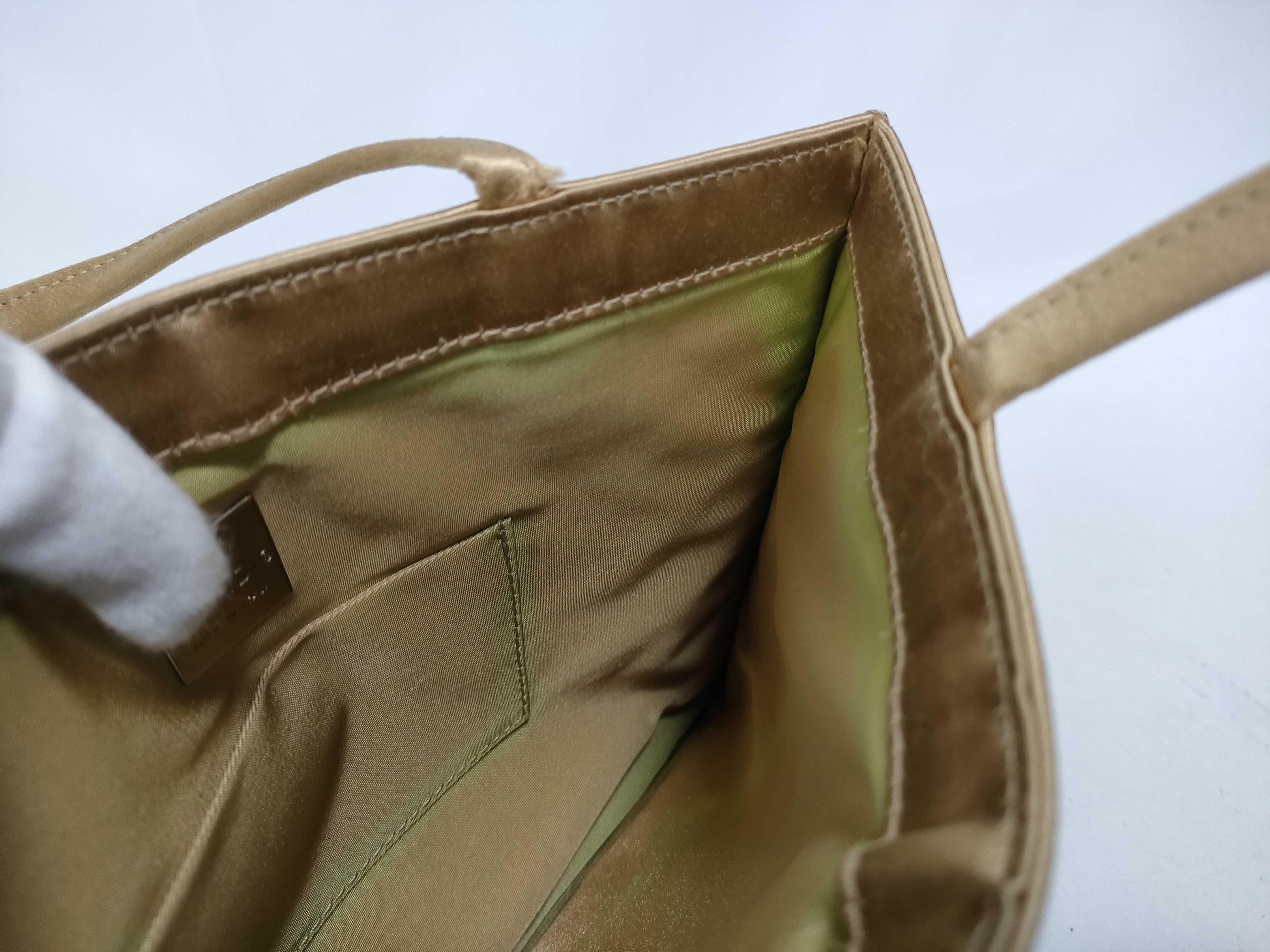 Sequin Tiger Satin Handbag — view 11