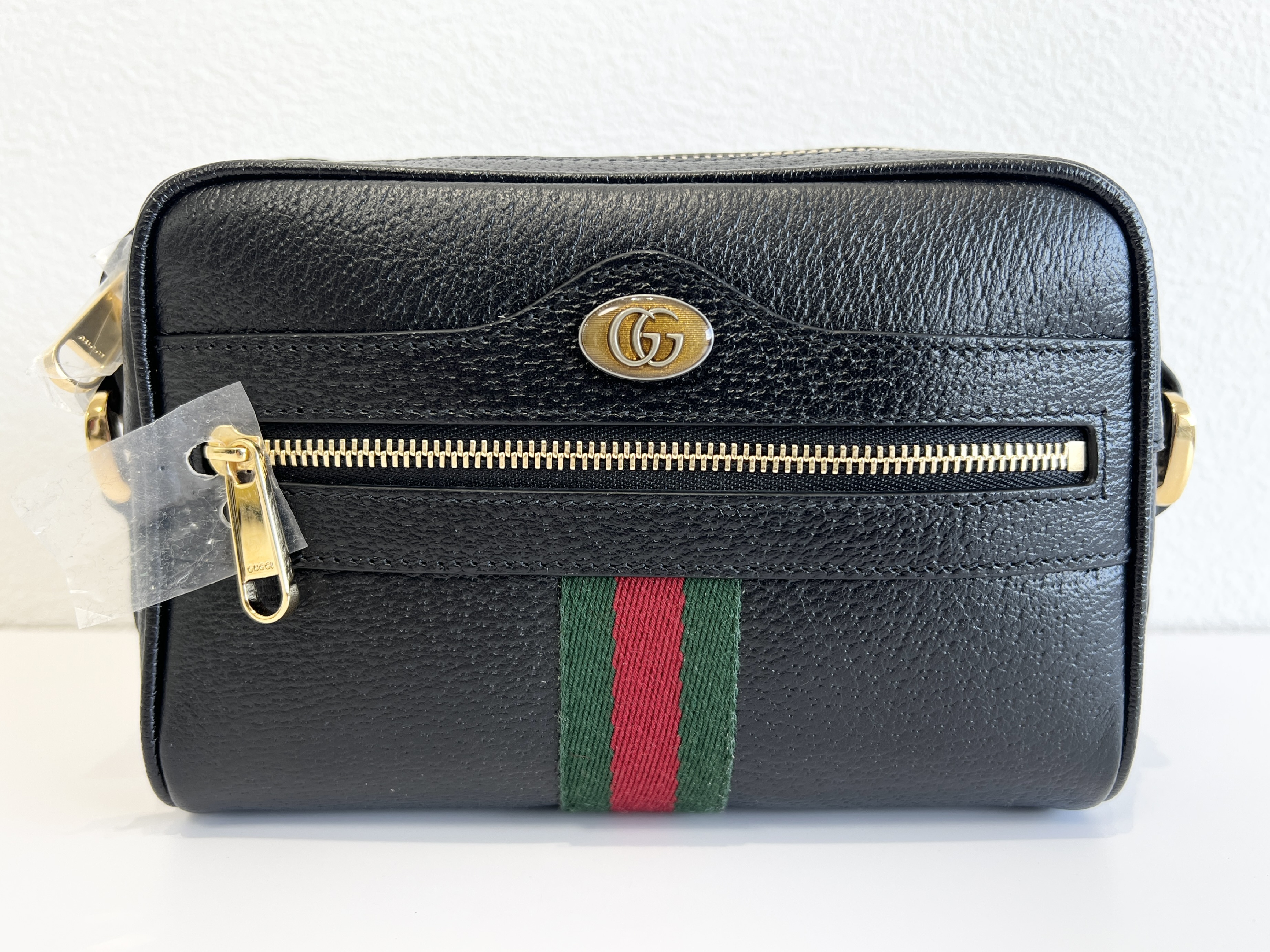 Ophidia Sherry Line GG Logo Leather Shoulder Bag (Brand New, Unused) - One-Shoulder Bag — view 2