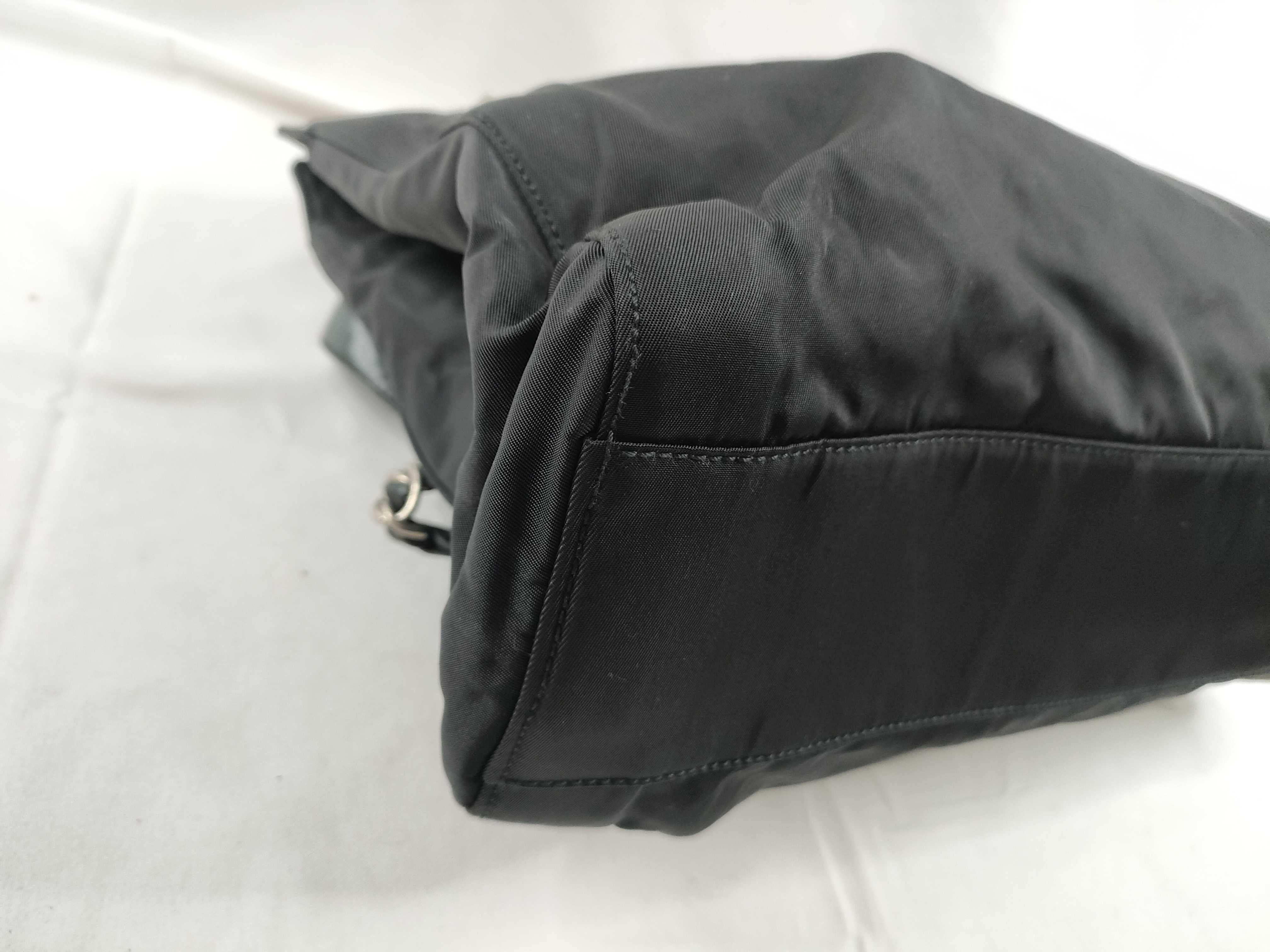 Nylon Chain Tote Shoulder Bag — view 3