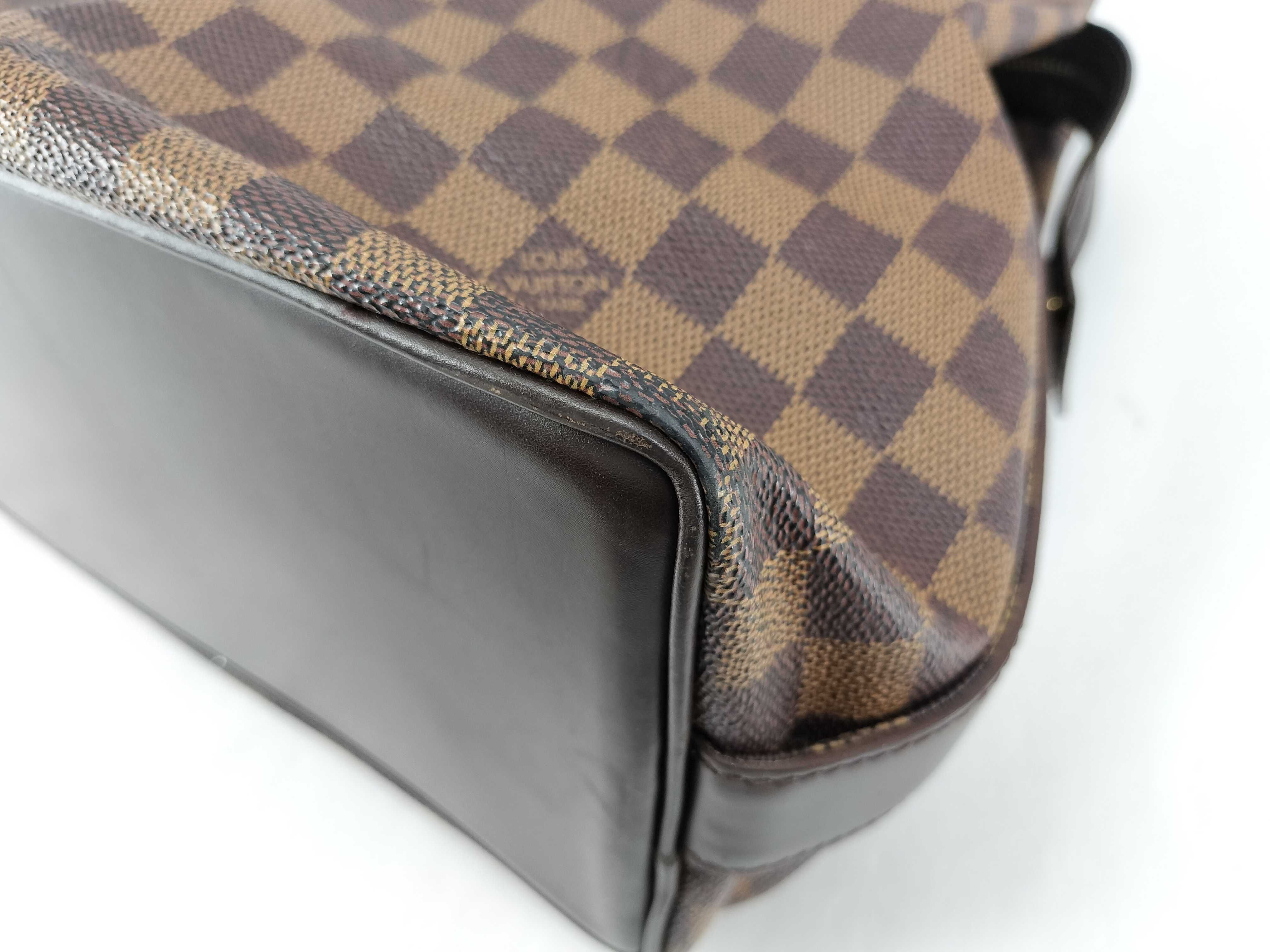 Damier N51119 Chelsea Tote Bag with Key and Padlock — view 8