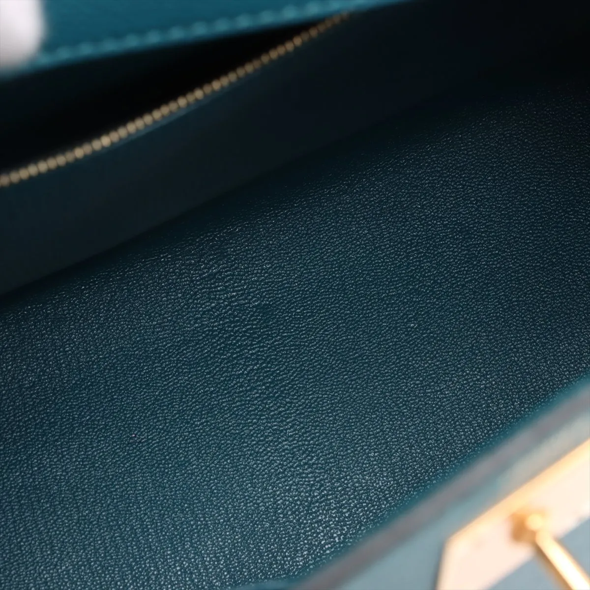 [Individually wrapped] Hermes Kelly 28 Serie Vaux Epson Vert Bosfort Gold hardware D:2019 — view 15