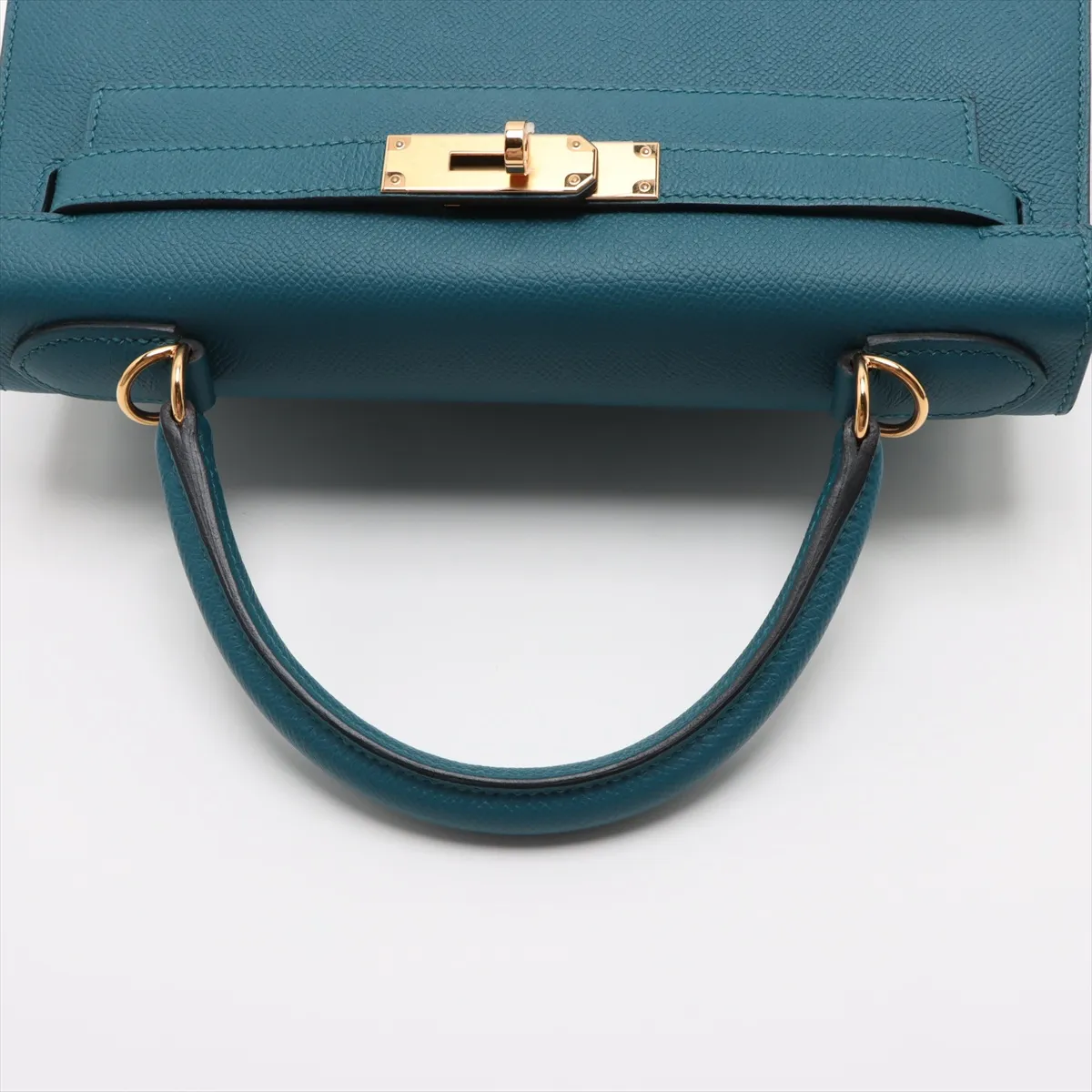 [Individually wrapped] Hermes Kelly 28 Serie Vaux Epson Vert Bosfort Gold hardware D:2019 — view 5