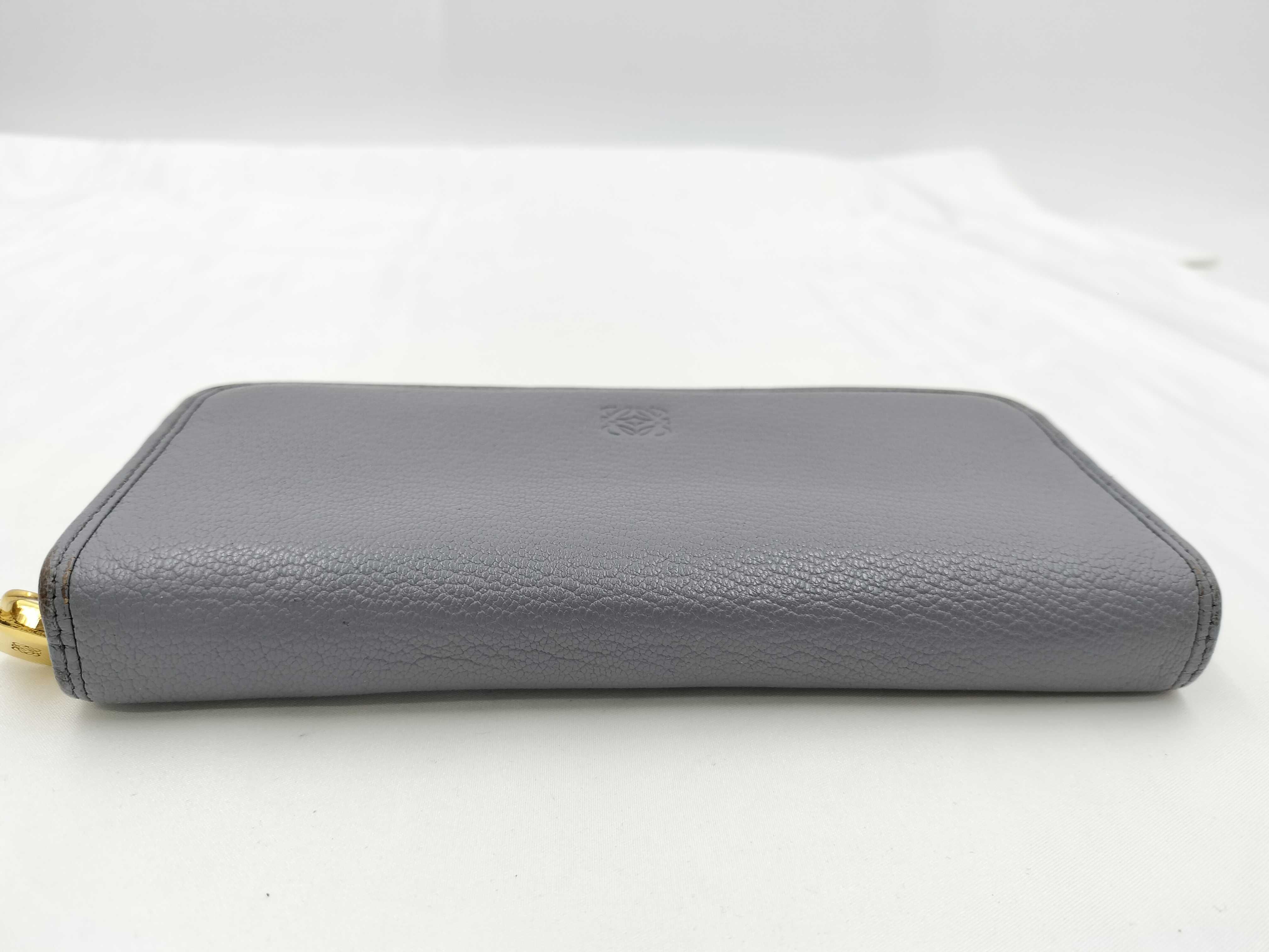 Leather Anagram Long Wallet — view 3