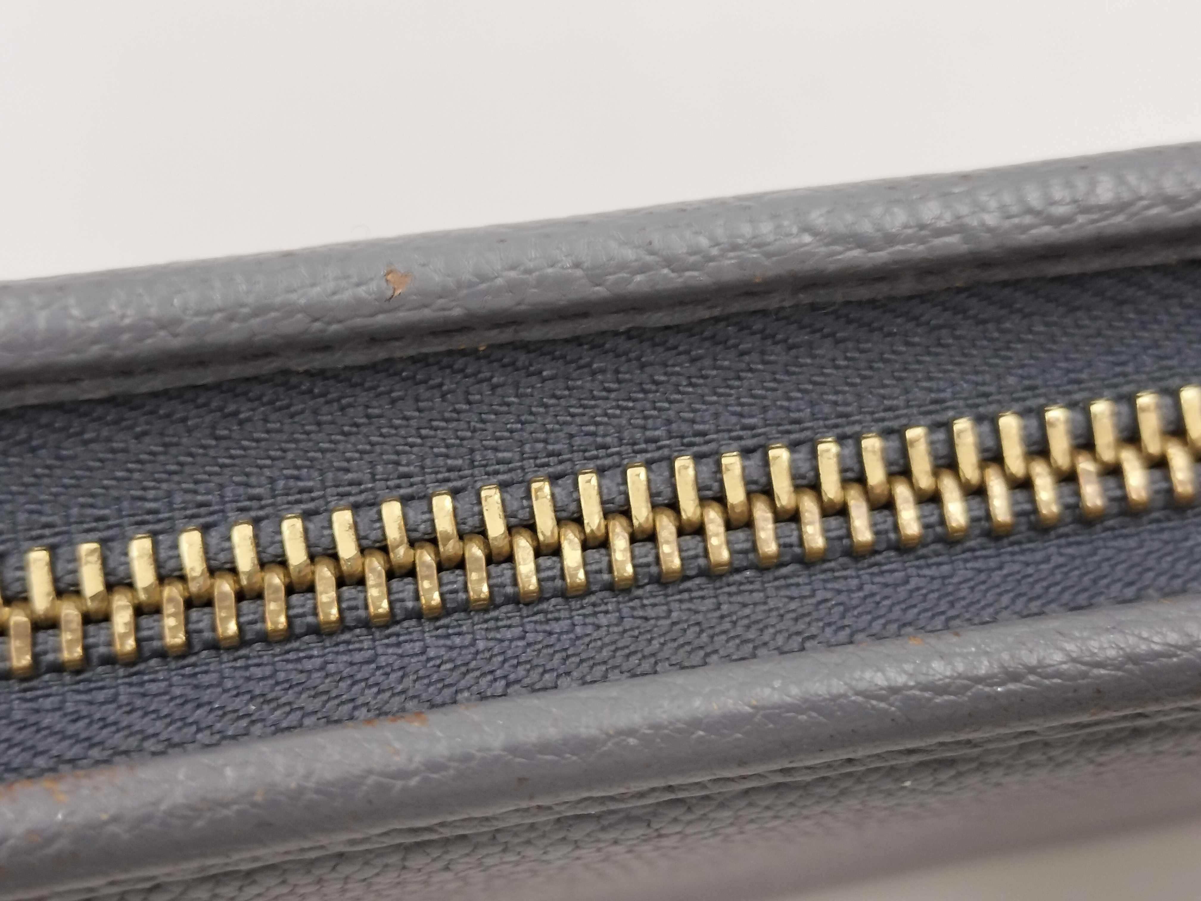 Leather Anagram Long Wallet — view 5