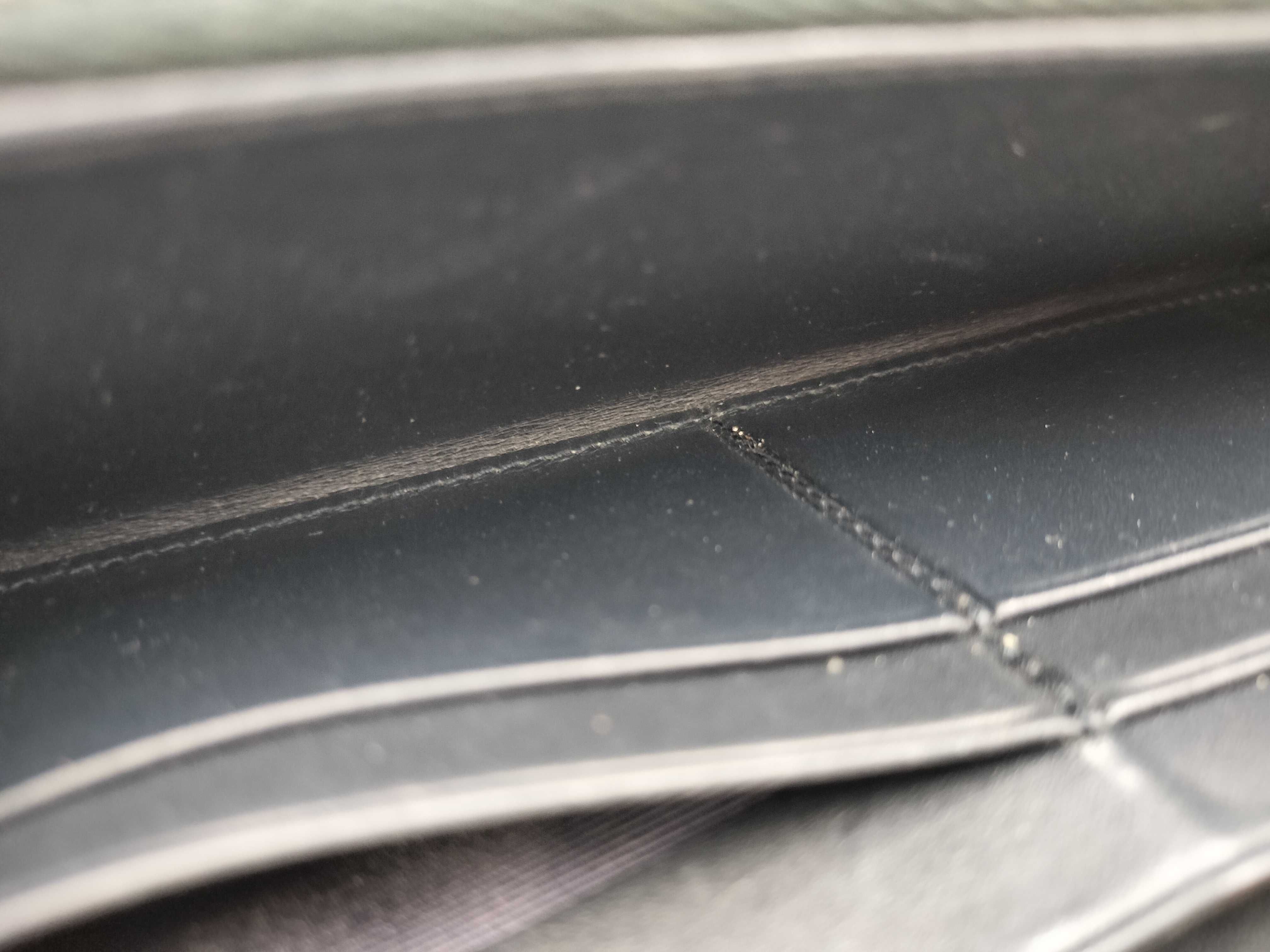 Leather Anagram Long Wallet — view 9