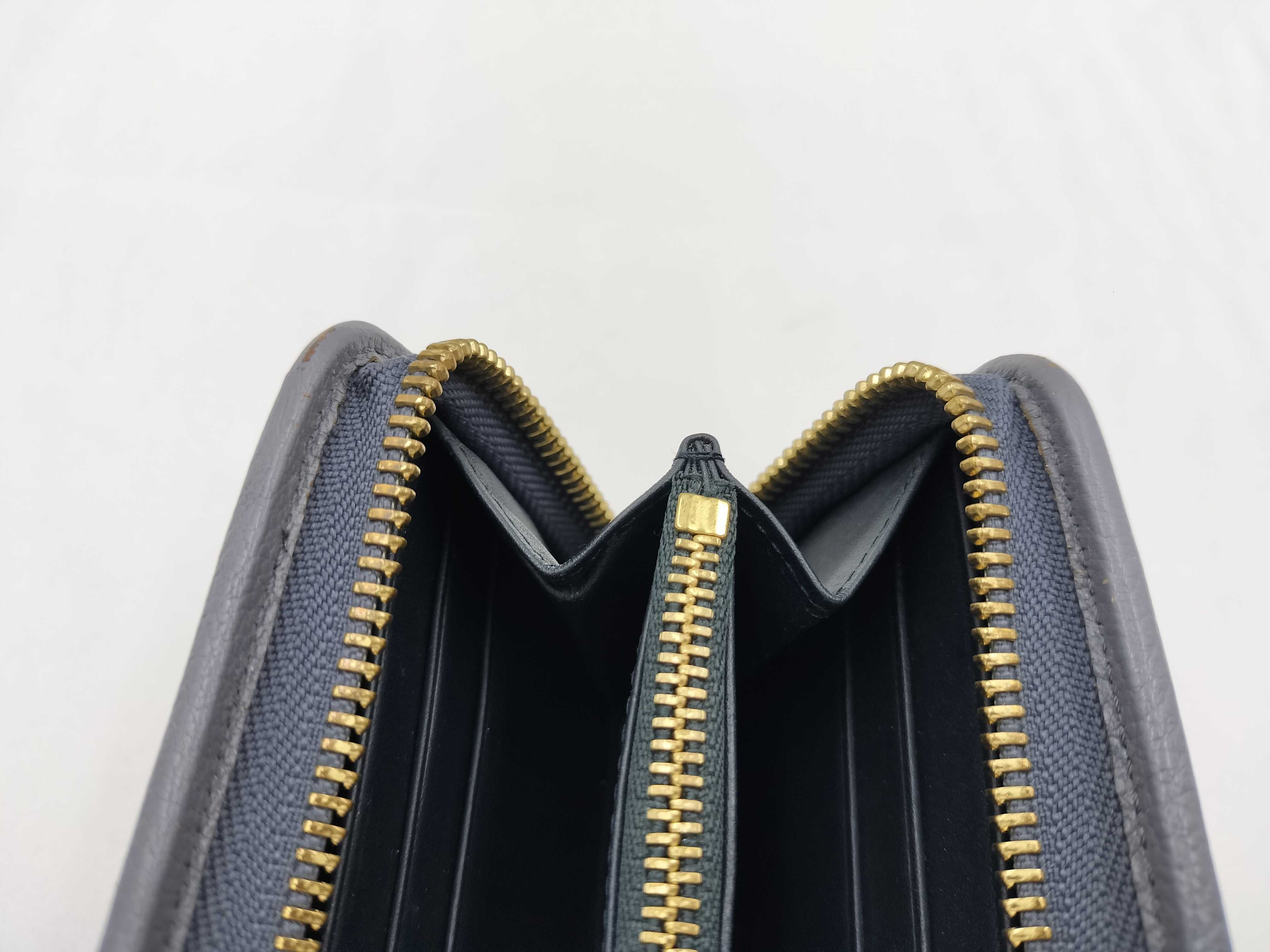 Leather Anagram Long Wallet — view 10