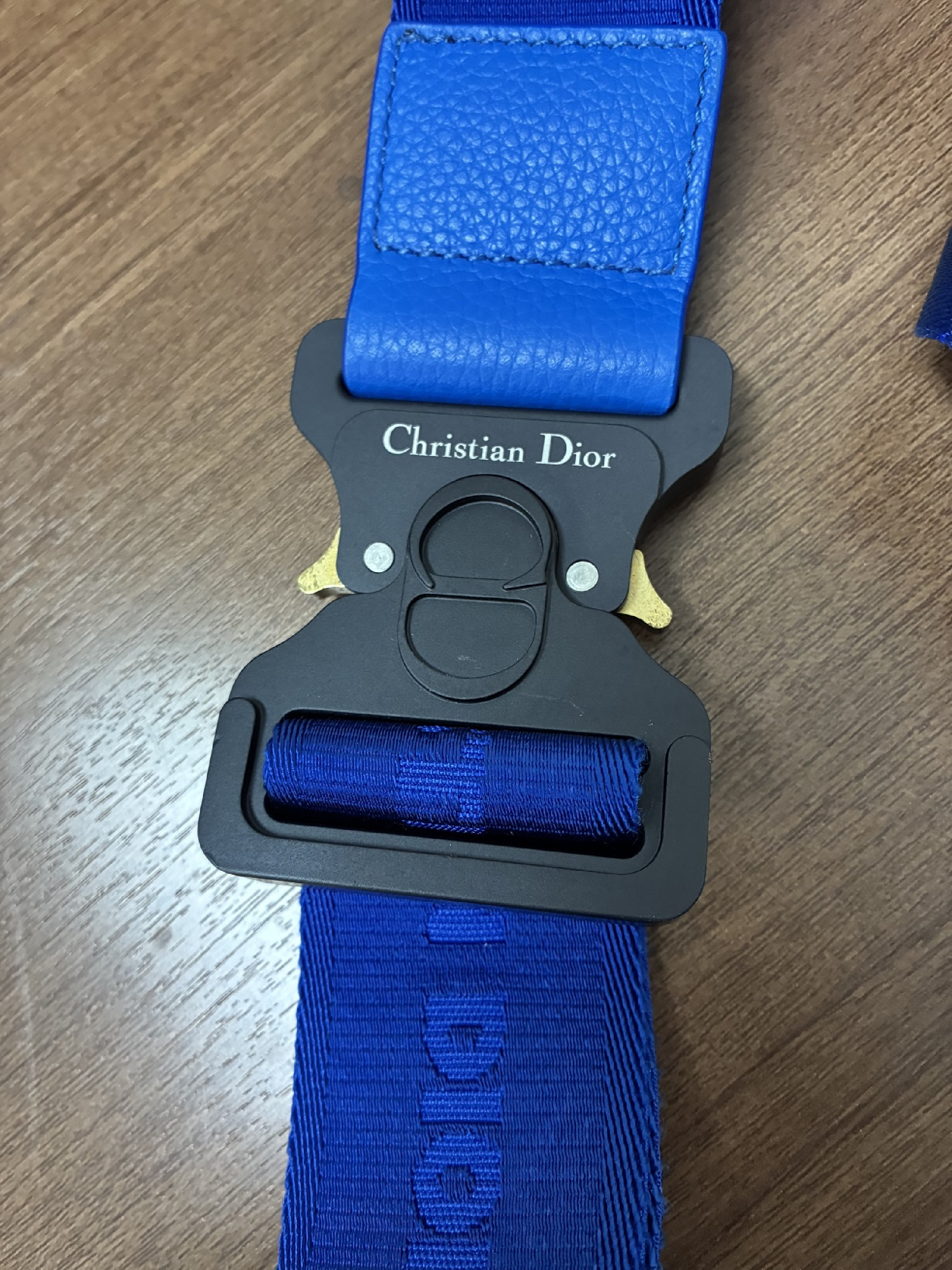 Saddle Body Men's Blue Bag — view 5