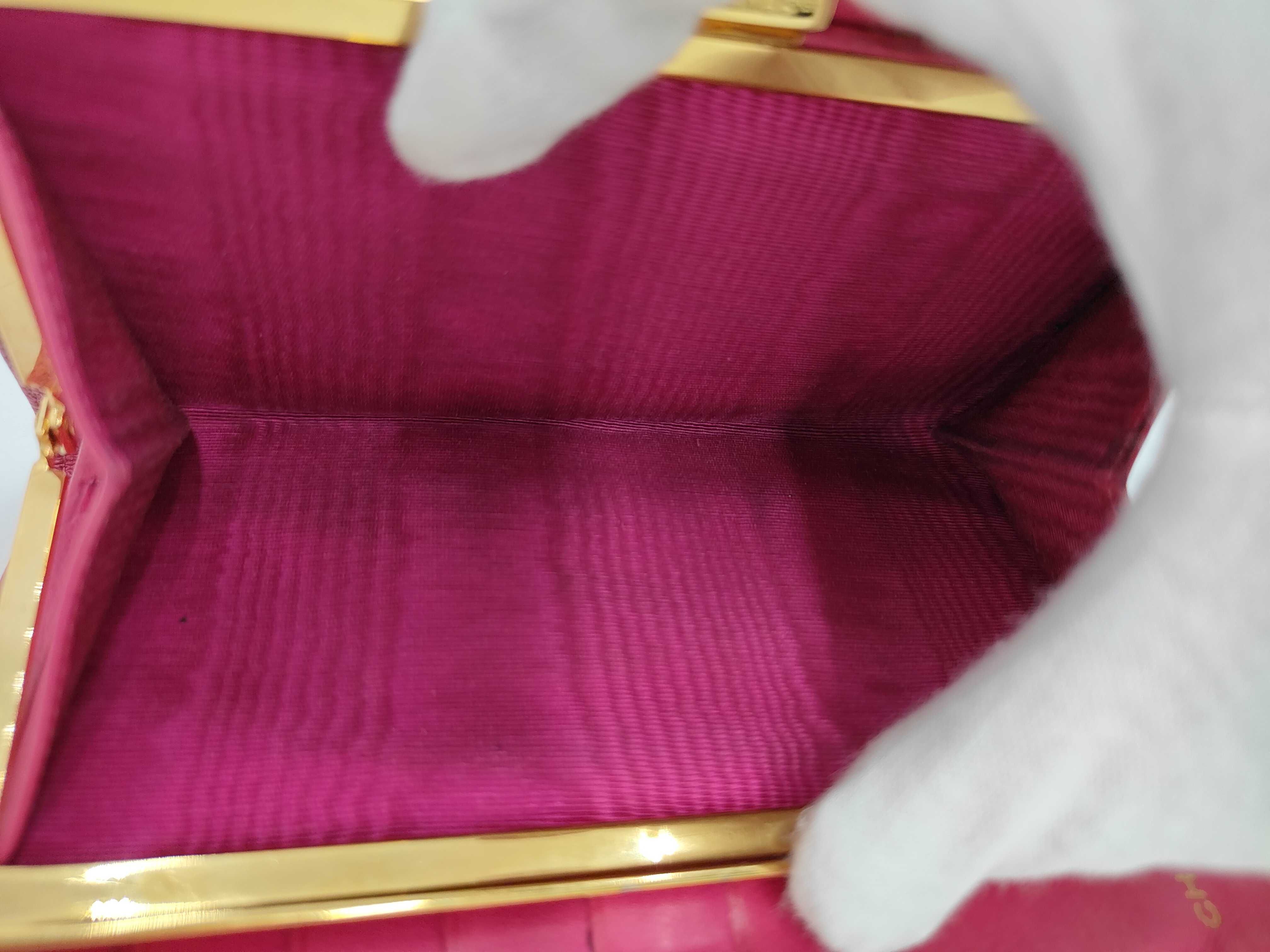 bi-fold long wallet, pink, serial number 4 — view 7