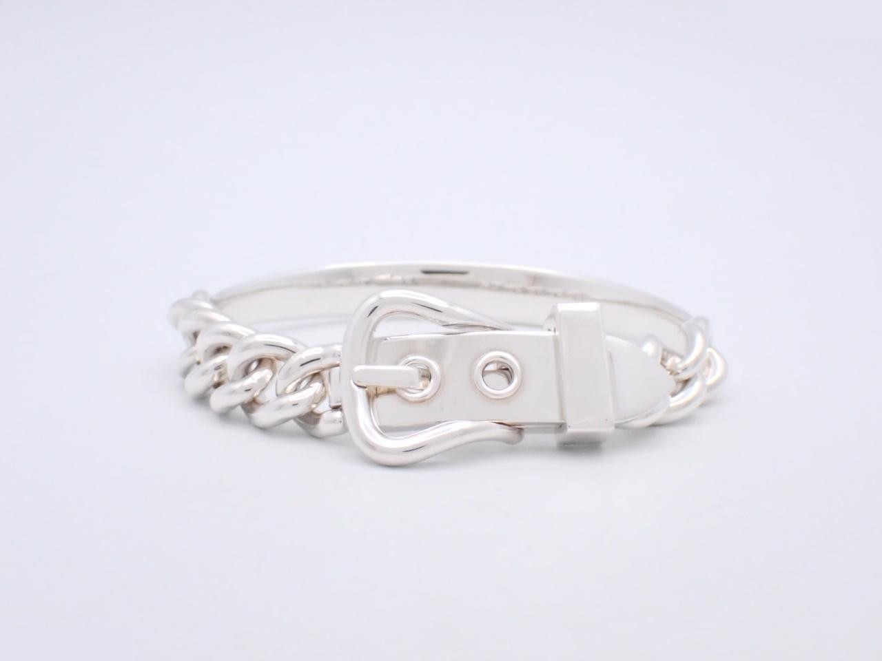 Bracelet, Ag925, 54.9g, Boucles Sellier, Inflexible