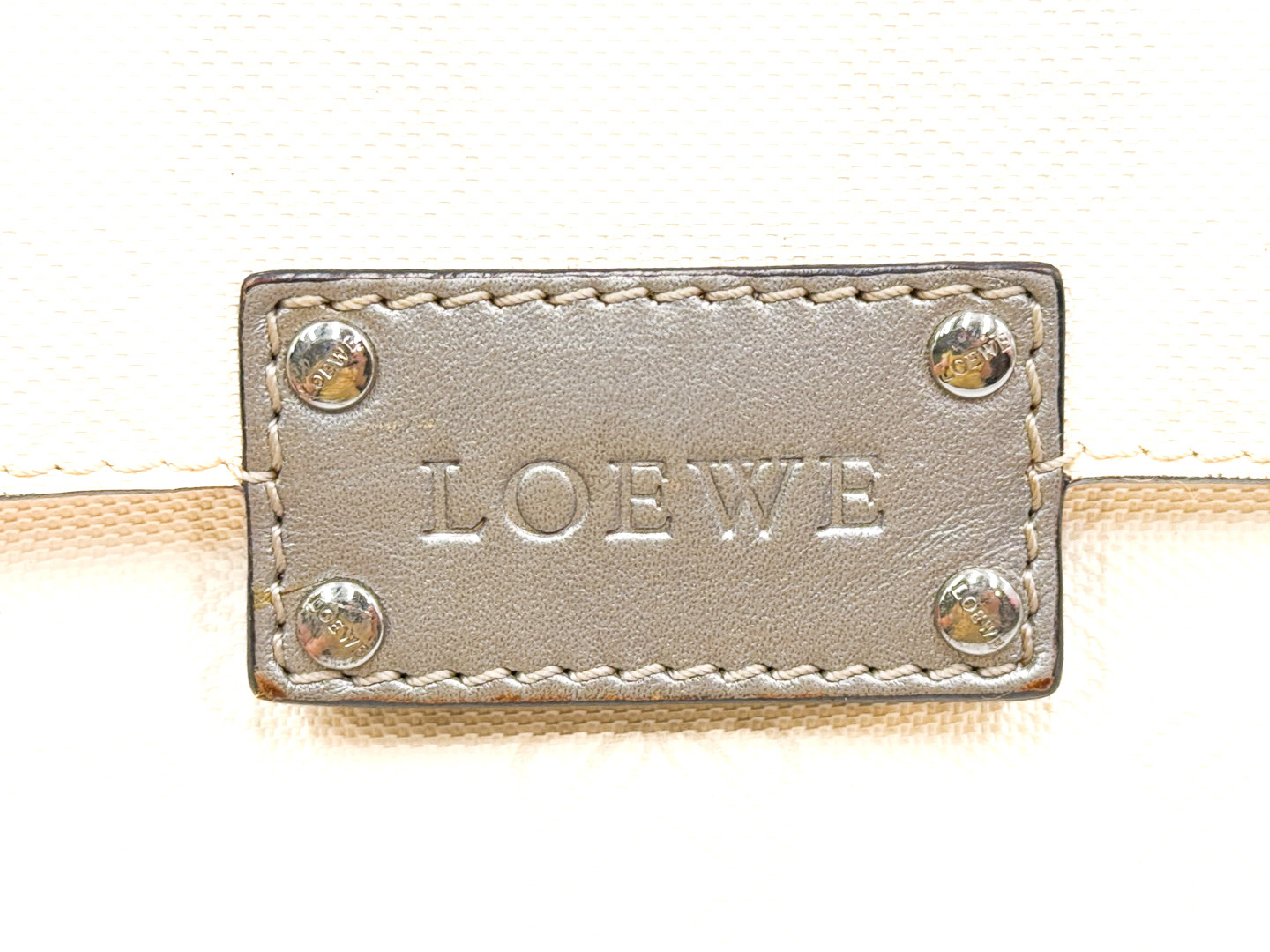 Anagram Leather Pouch Bag — view 10