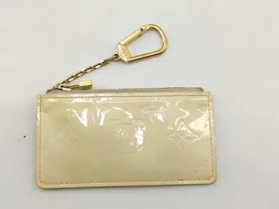 Vernis Louis Vuitton Vernis Pochette Clé Coin Case M91348 CA2077 Coin Case