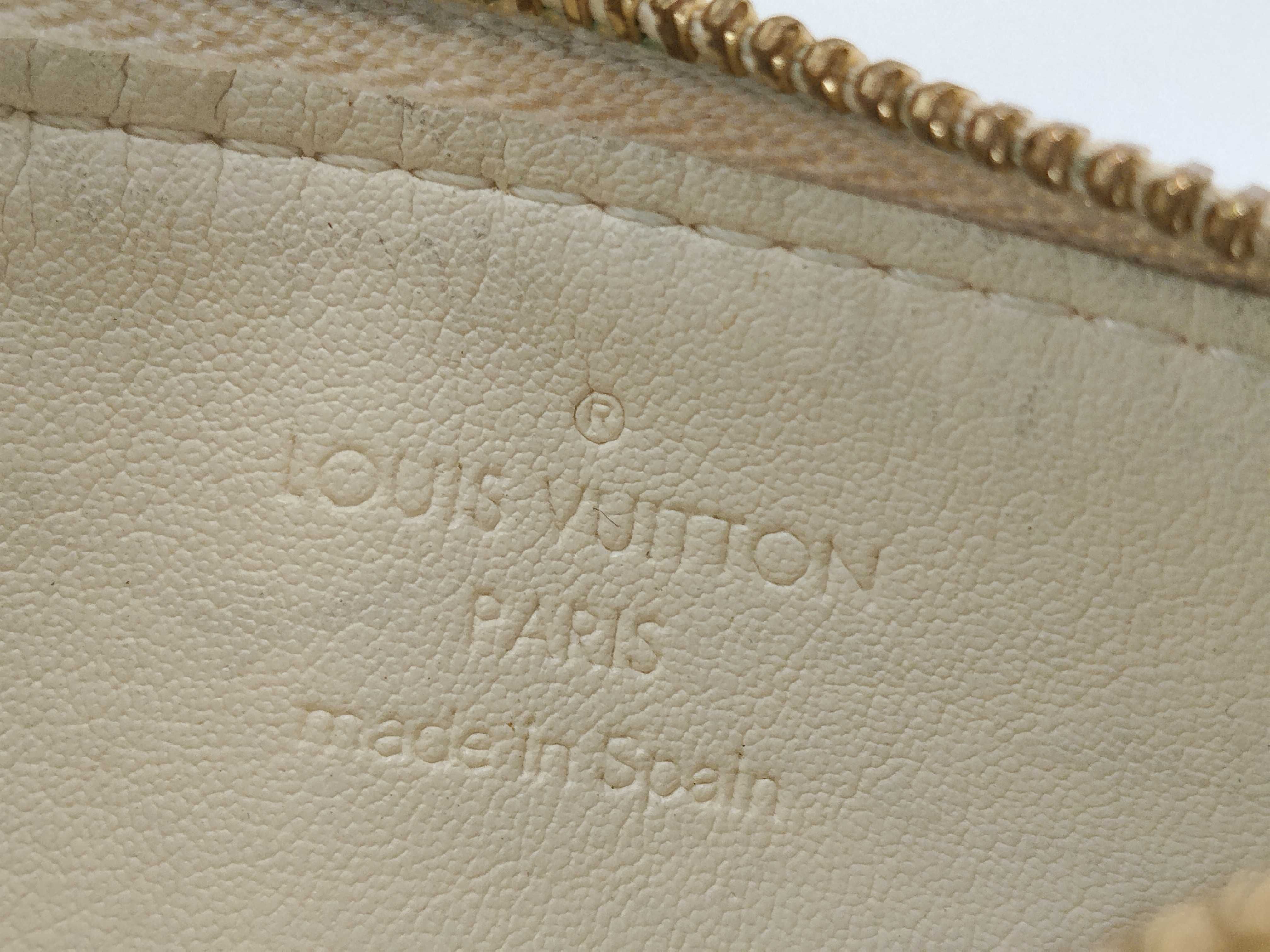 Vernis Louis Vuitton Vernis Pochette Clé Coin Case M91348 CA2077 Coin Case — view 10