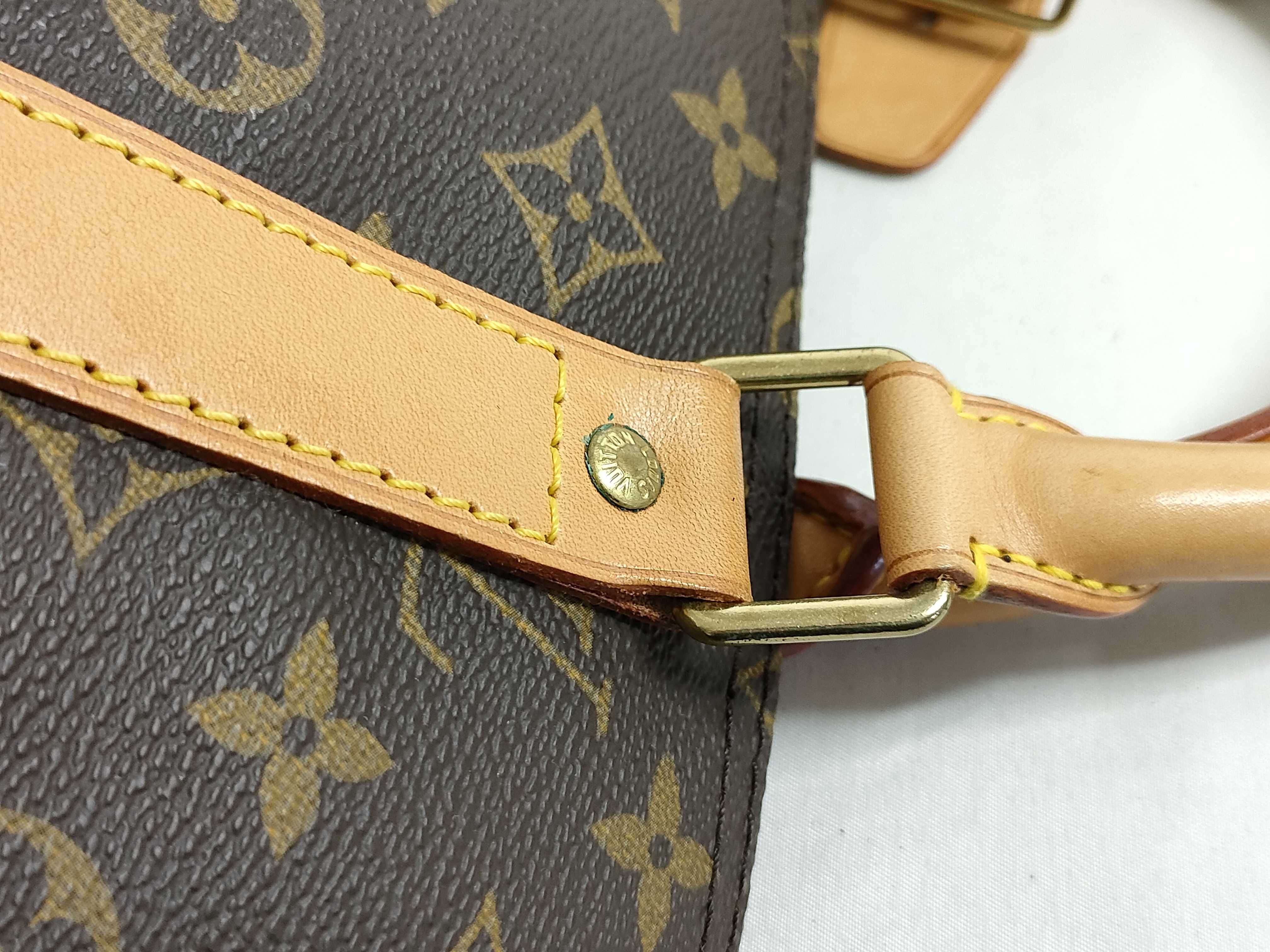 Monogram Keepall Bandoulière 55 M41414 FL1010 Brown Boston Bag — view 5