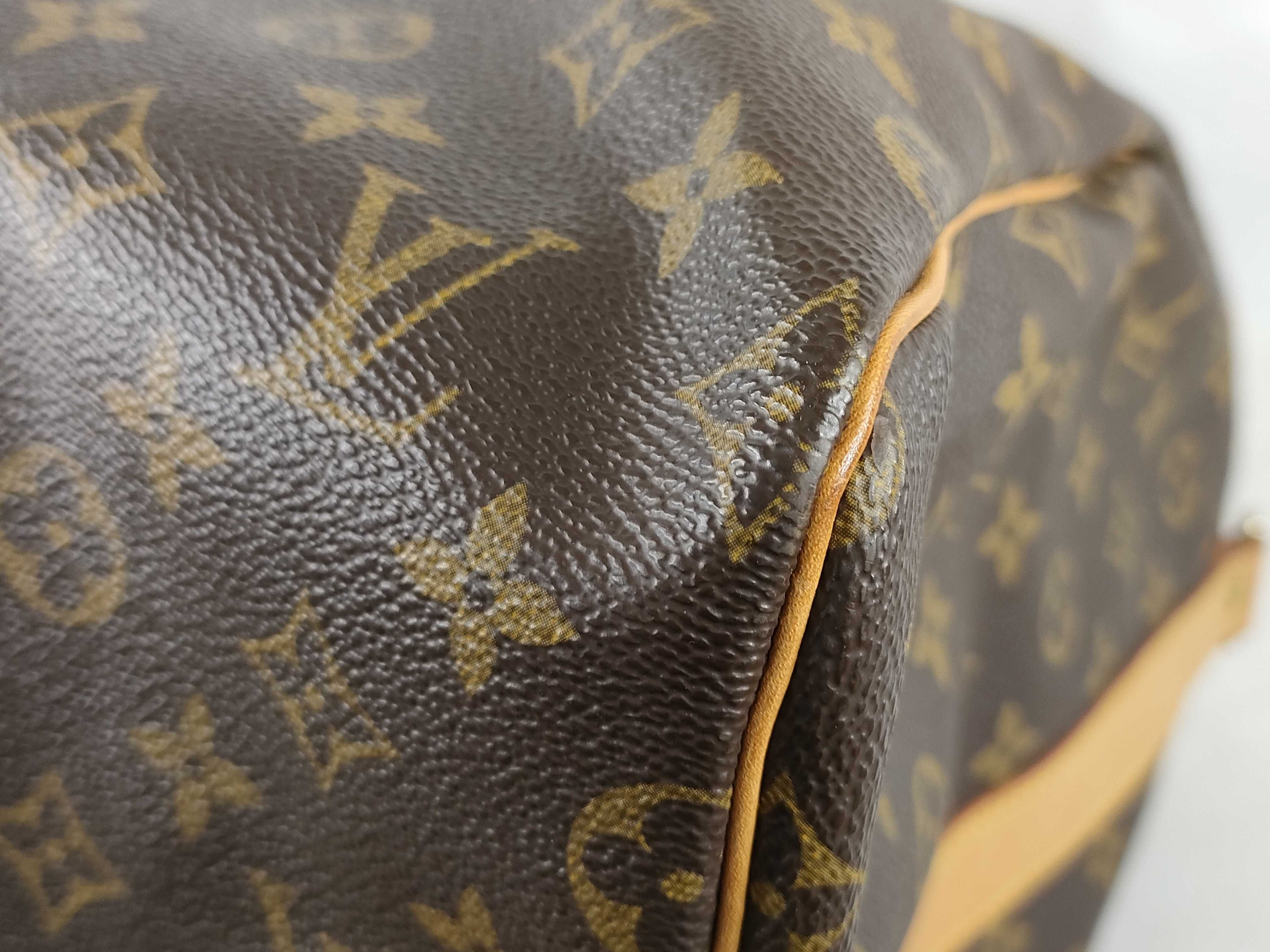 Monogram Keepall Bandoulière 55 M41414 FL1010 Brown Boston Bag — view 7