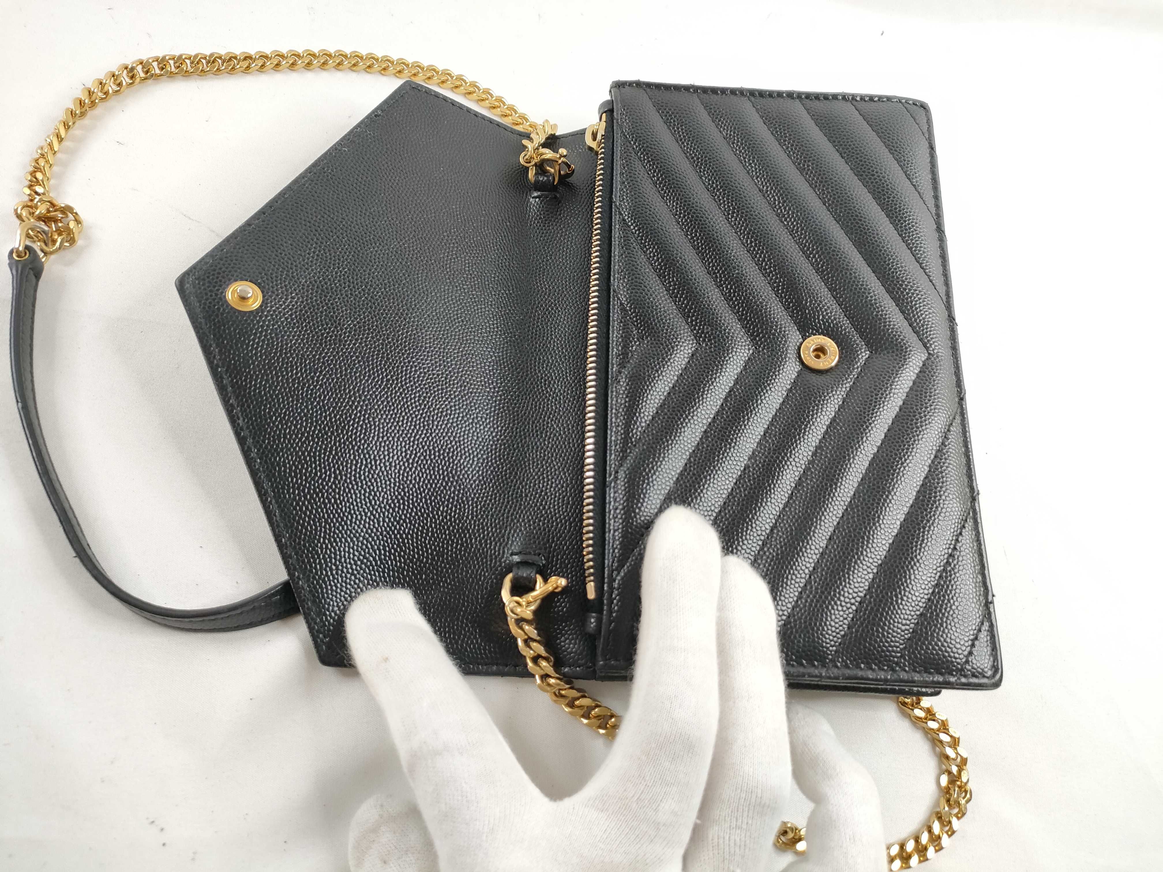 Cassandra Envelope Chain Shoulder Bag — view 8