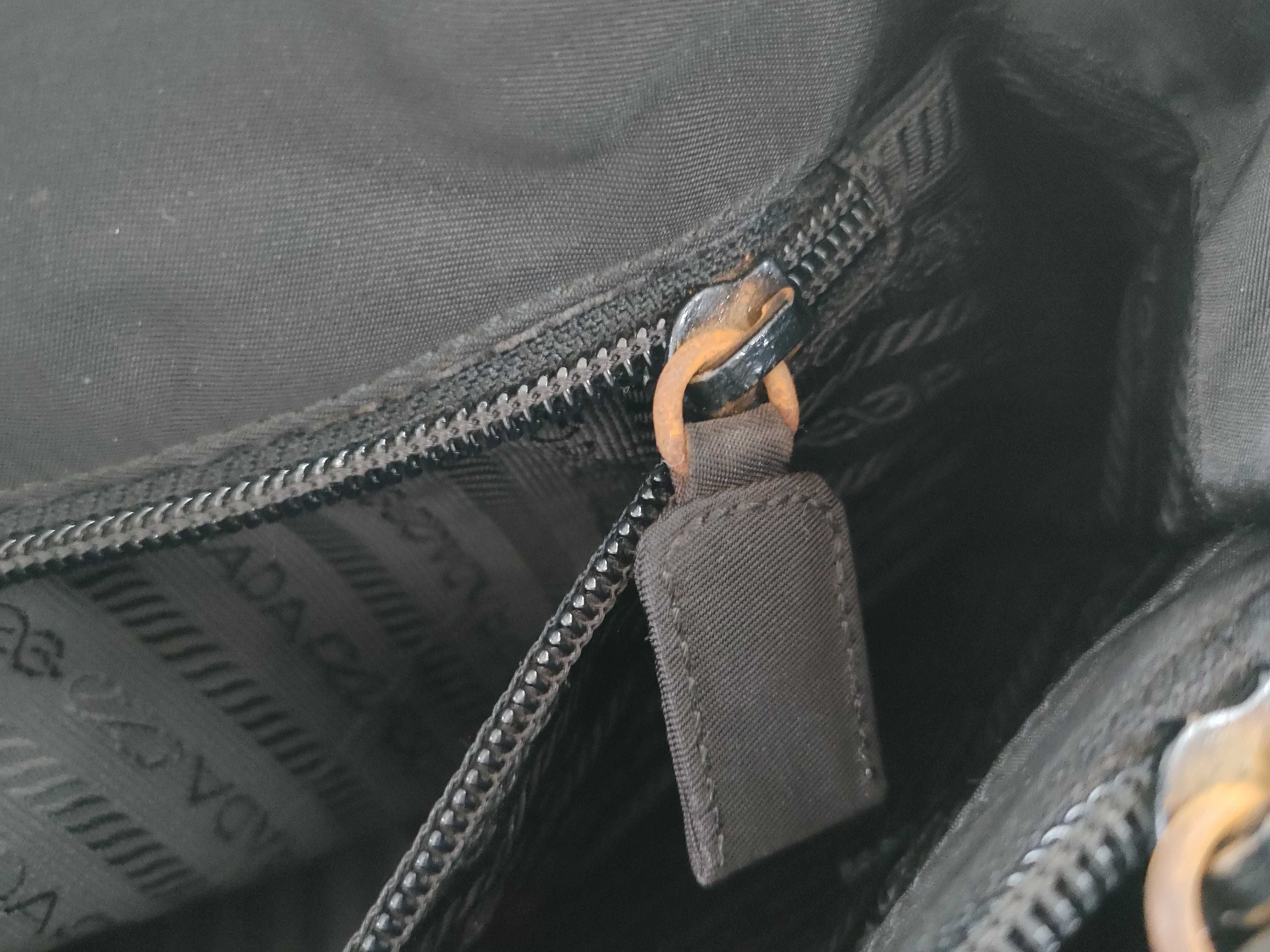 Nylon Prada Nylon Handbag Black Handbag — view 15