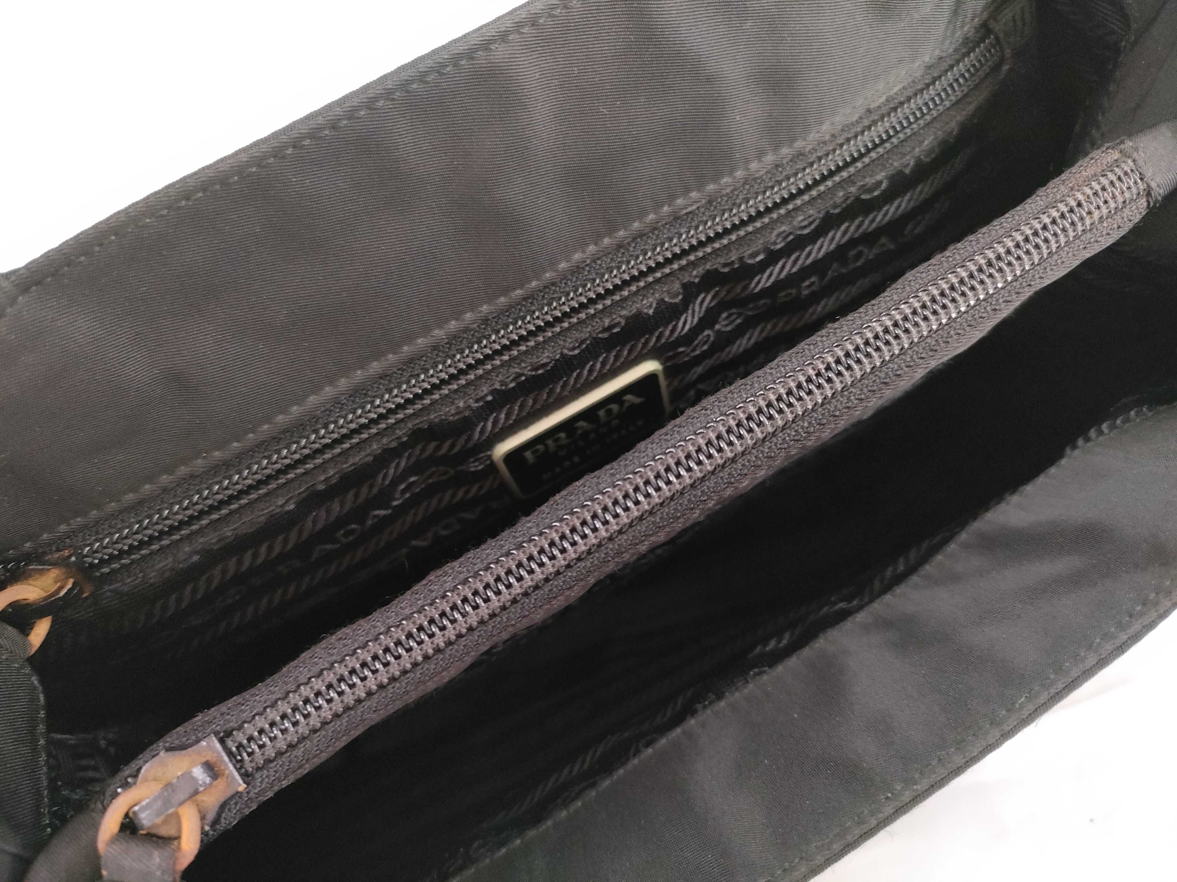 Nylon Prada Nylon Handbag Black Handbag — view 8