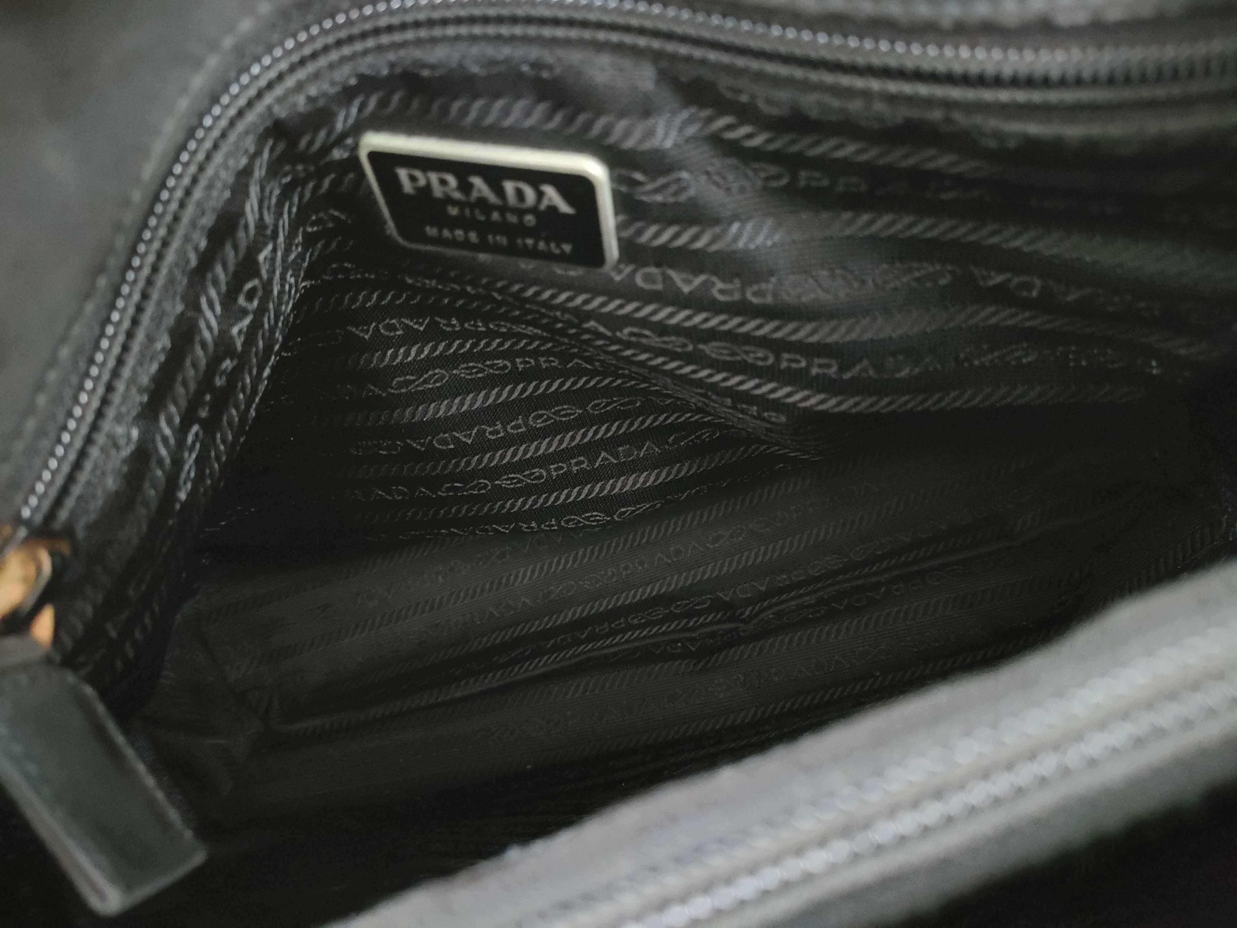 Nylon Prada Nylon Handbag Black Handbag — view 9