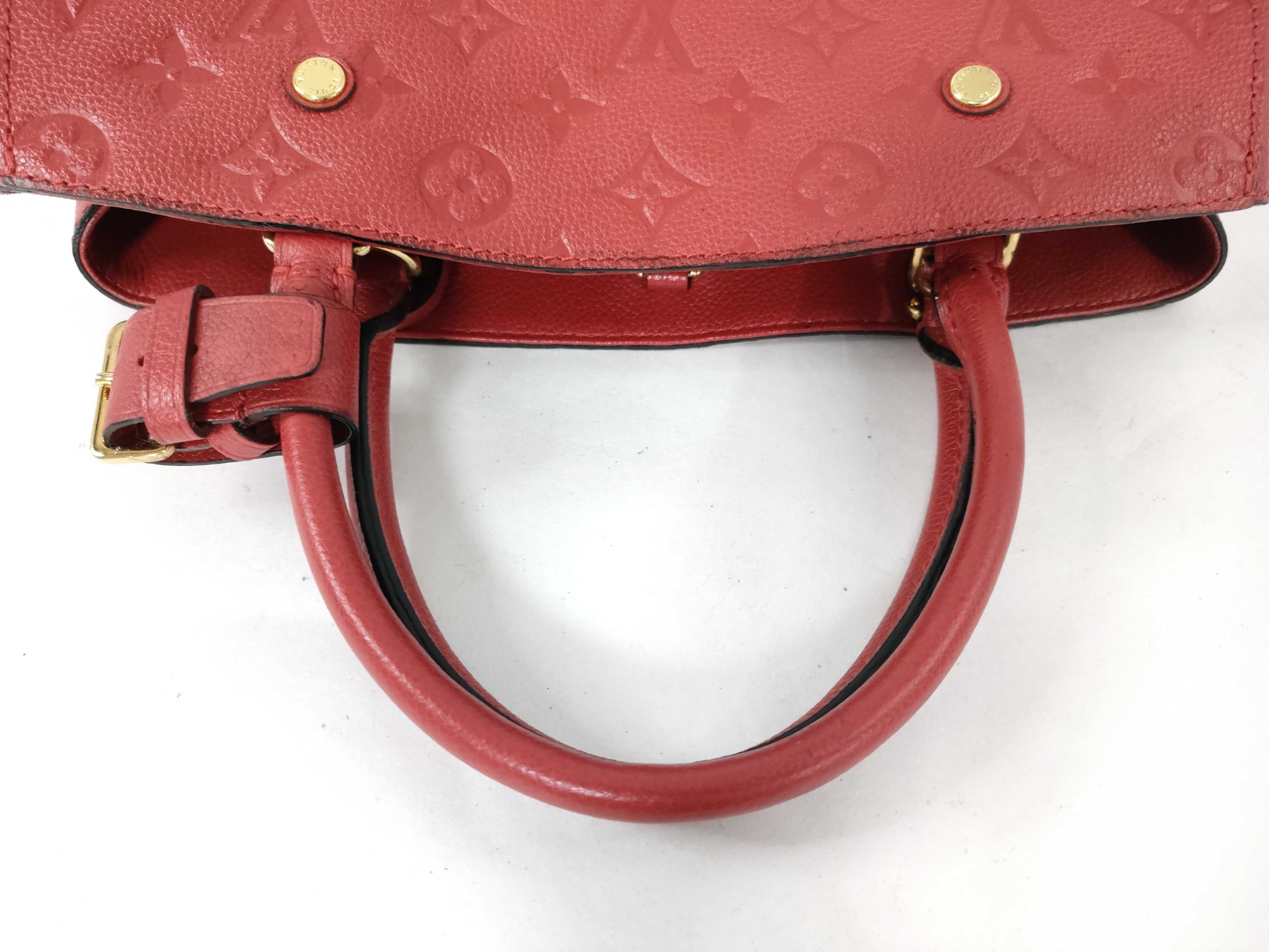 Monogram Empreinte Louis Vuitton Montaigne MM Empreinte 2-way Handbag — view 3