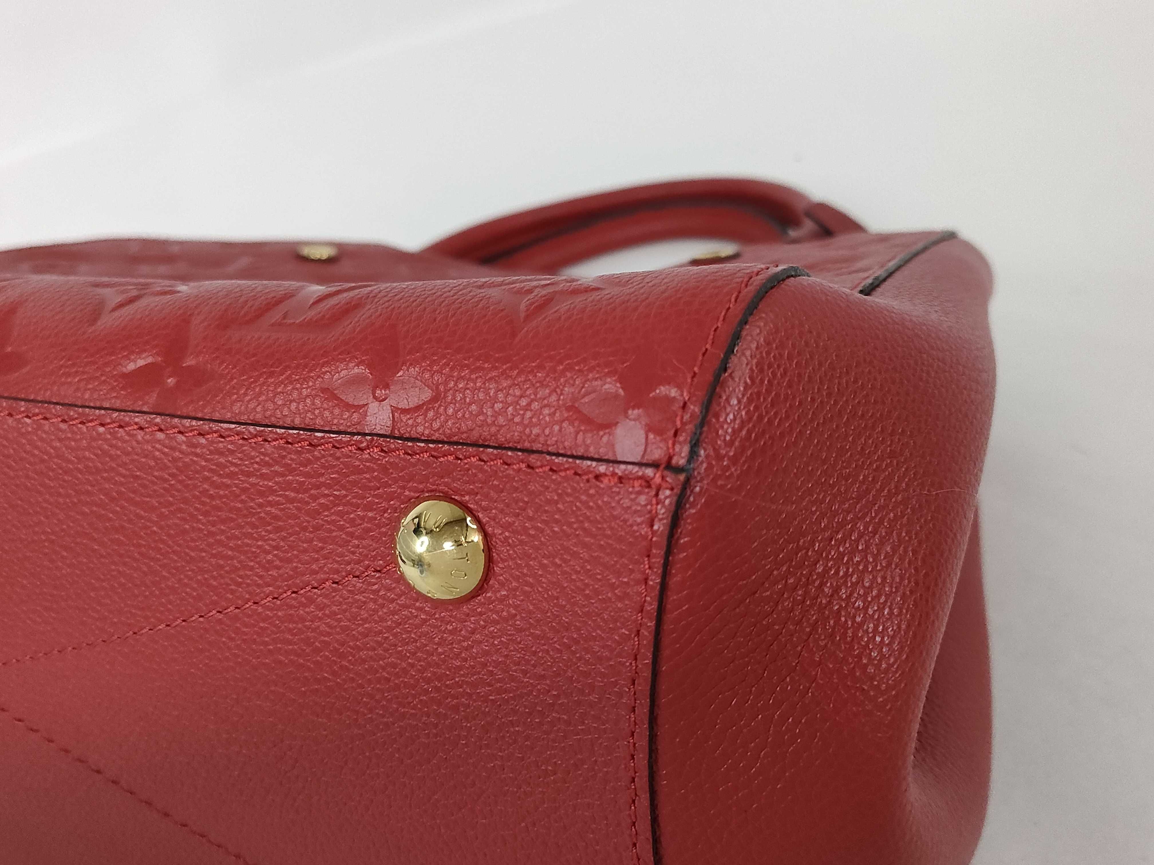 Monogram Empreinte Louis Vuitton Montaigne MM Empreinte 2-way Handbag — view 6