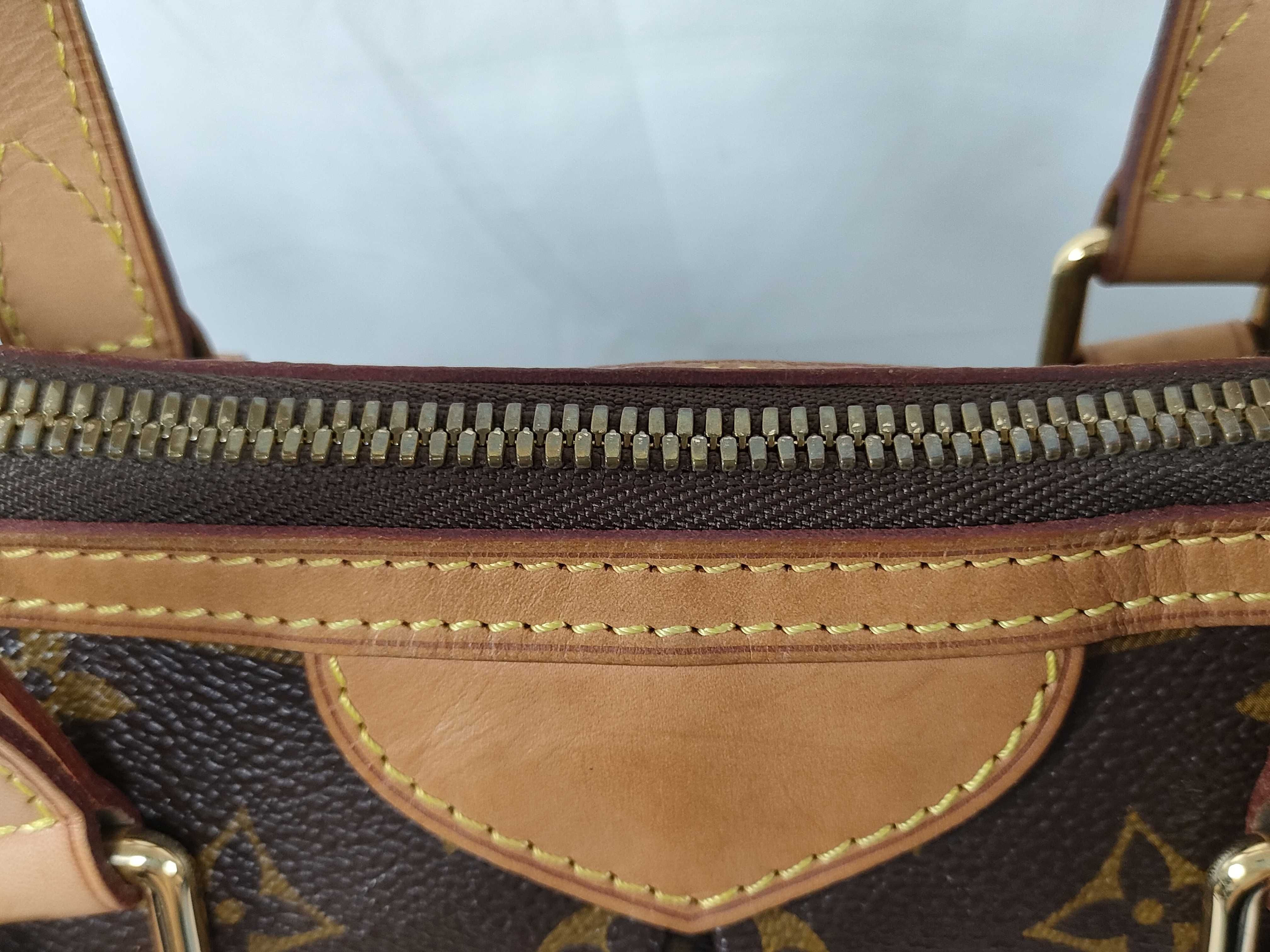 Monogram ID- Monogram Palermo PM M40145 Brown Handbag — view 4
