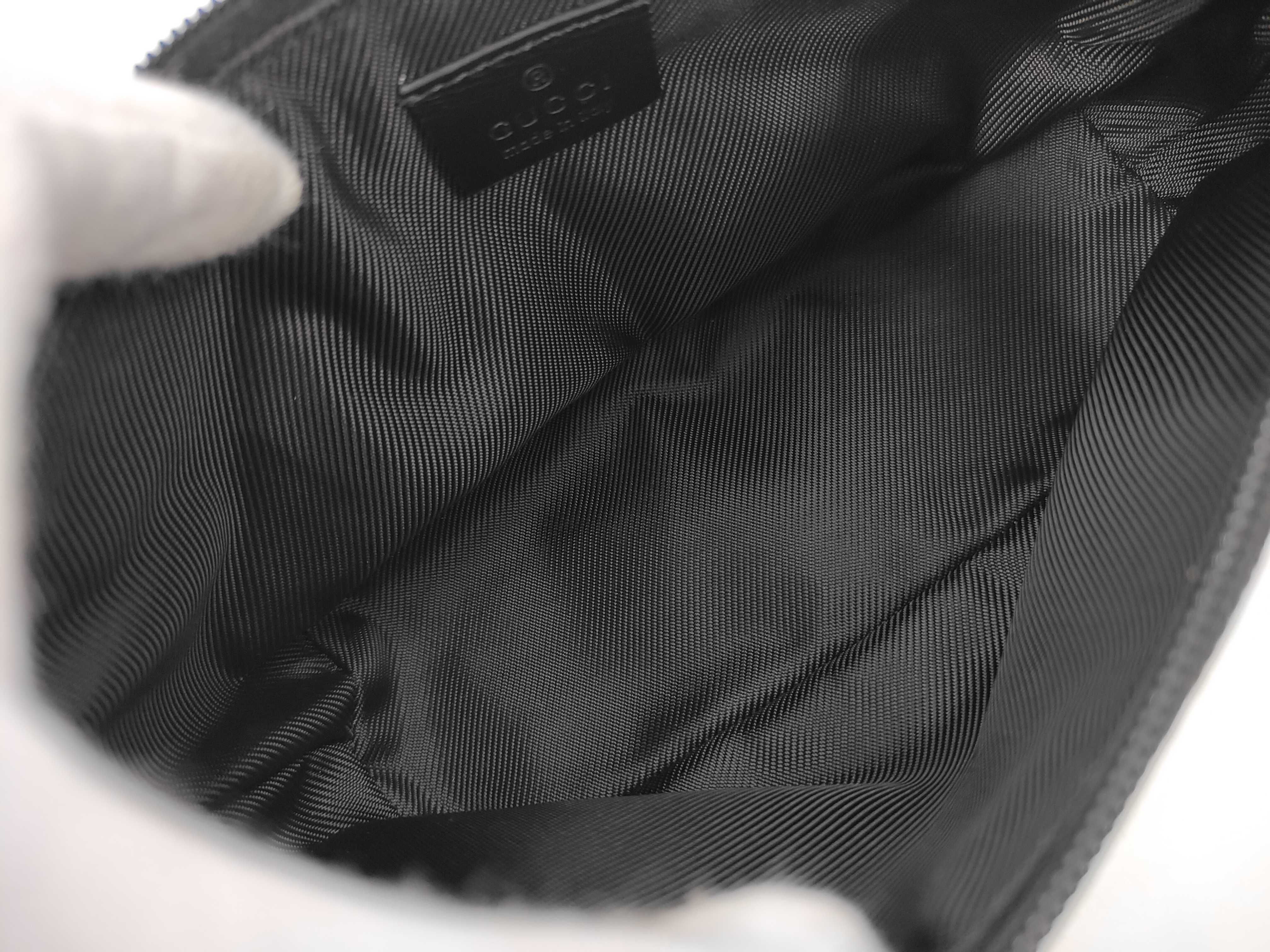 GG Canvas Hand Pouch, Black, 039.1103 (Pouch) — view 8