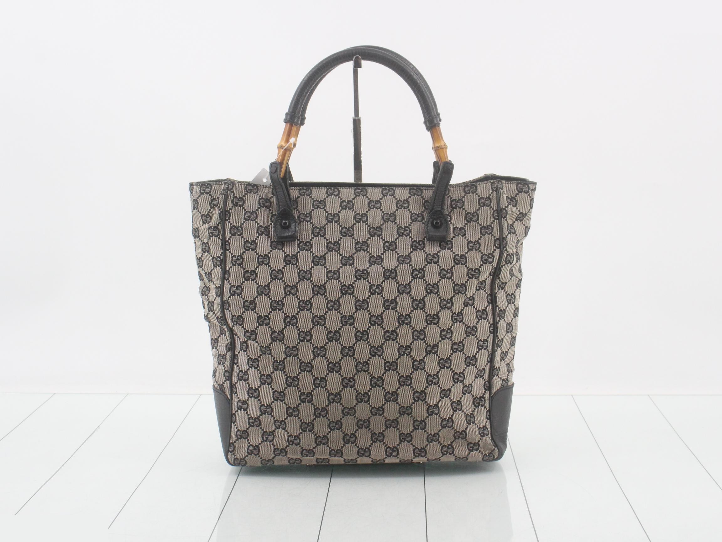 GG Canvas Bamboo Shoulder Bag — view 2