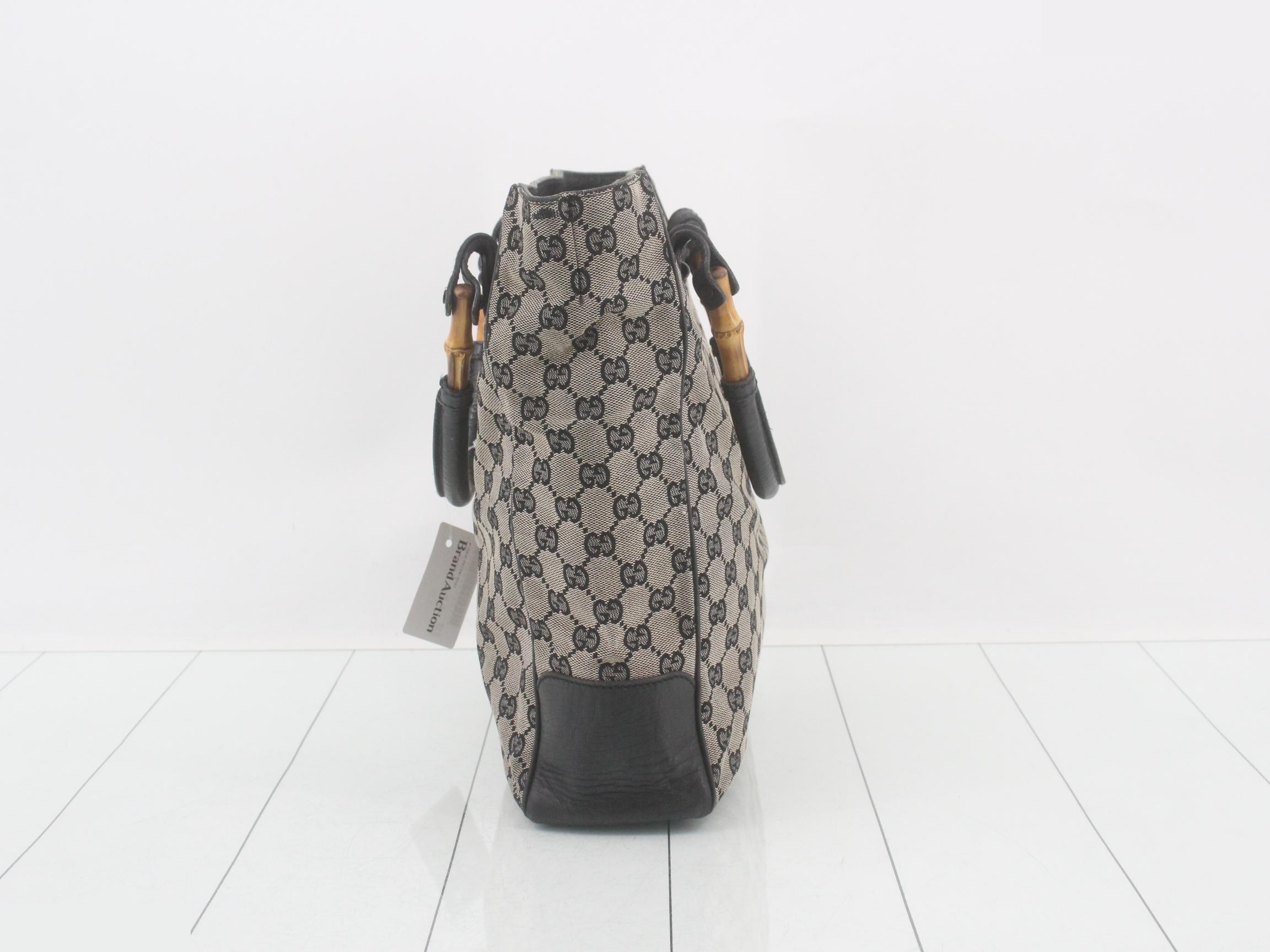 GG Canvas Bamboo Shoulder Bag — view 4