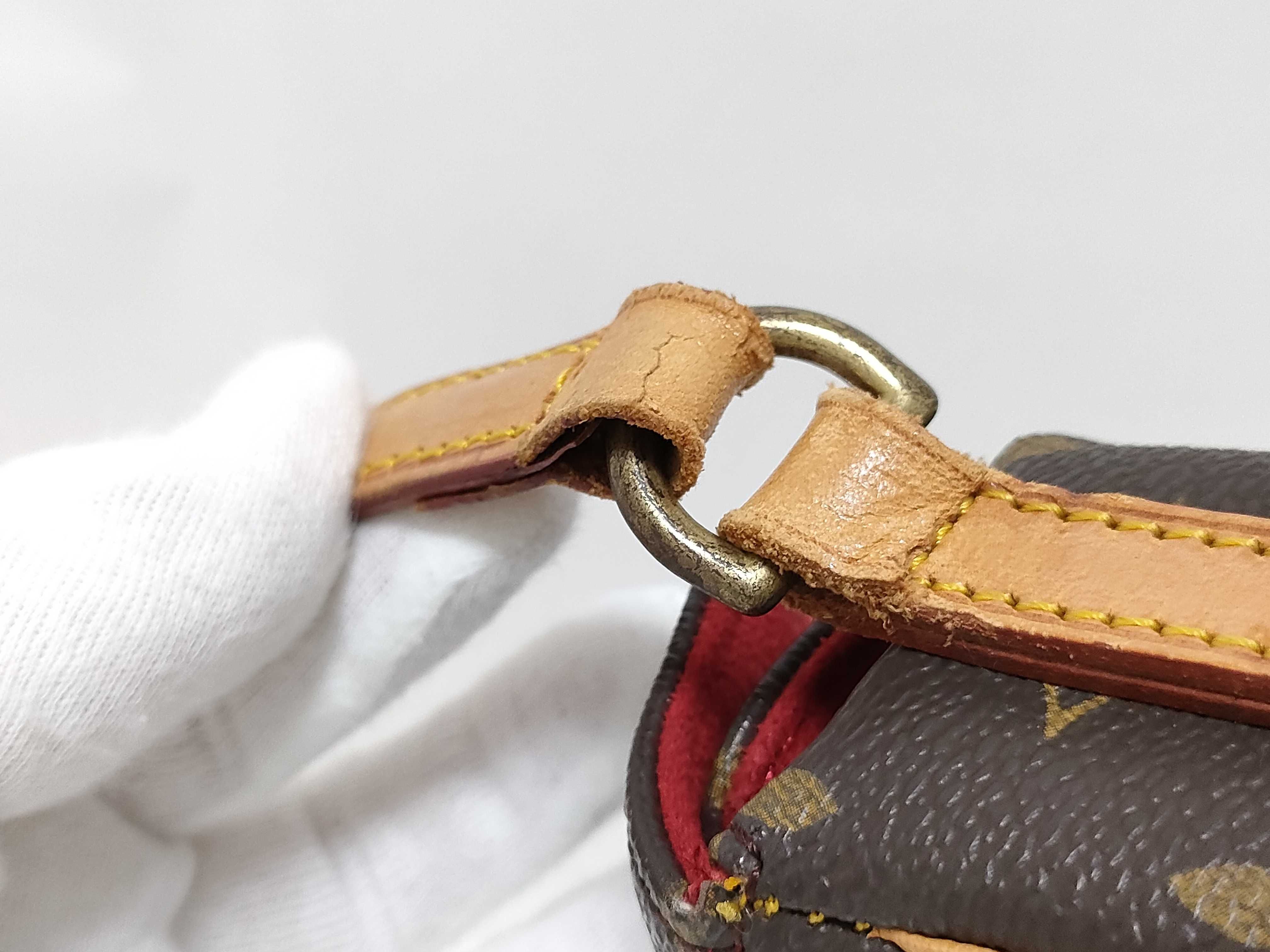 Monogram Louis Vuitton Recital M51900 Monogram Shoulder Bag — view 5