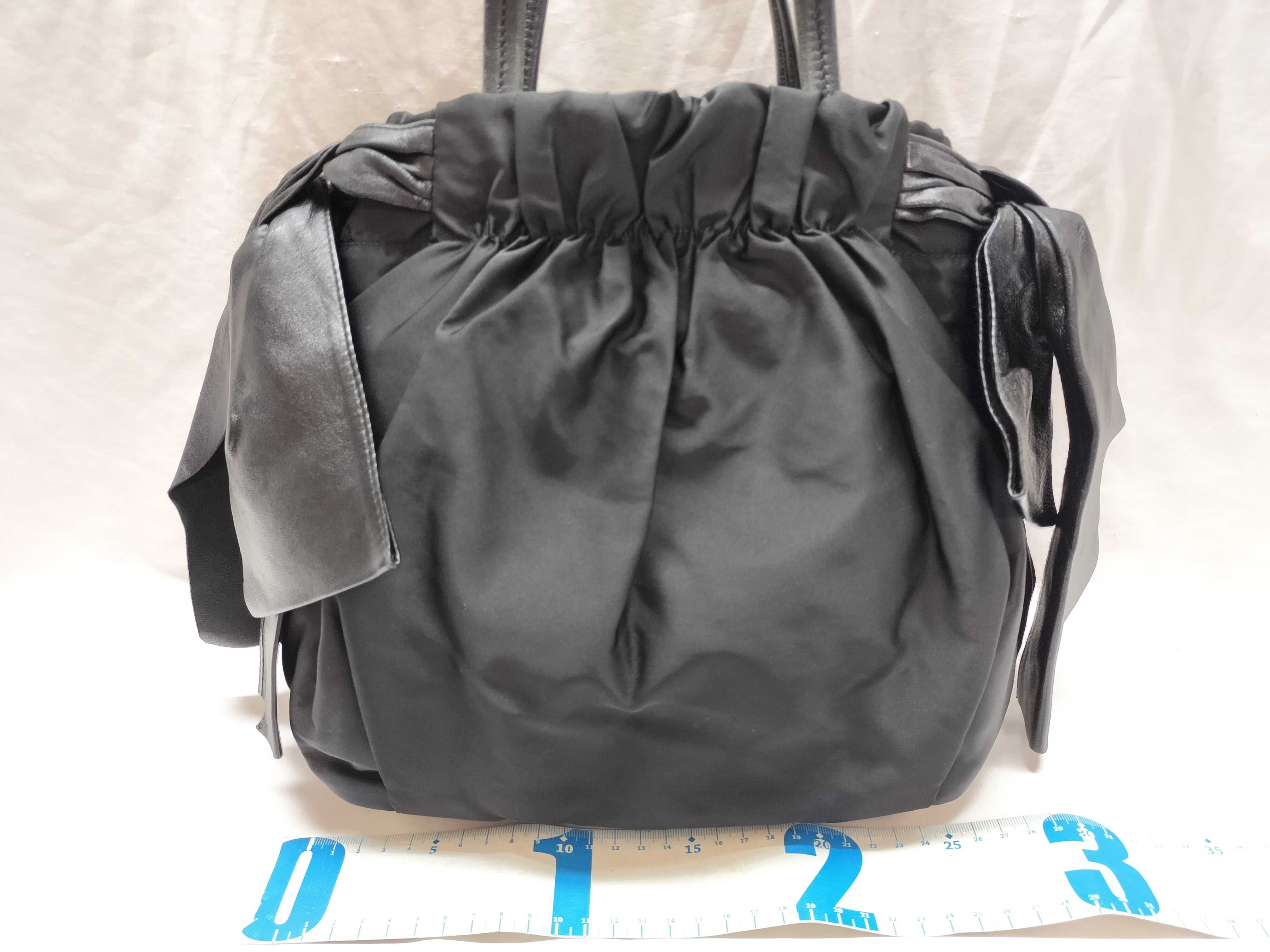 2-way Jacquard Leather Ribbon Shoulder Bag — view 2