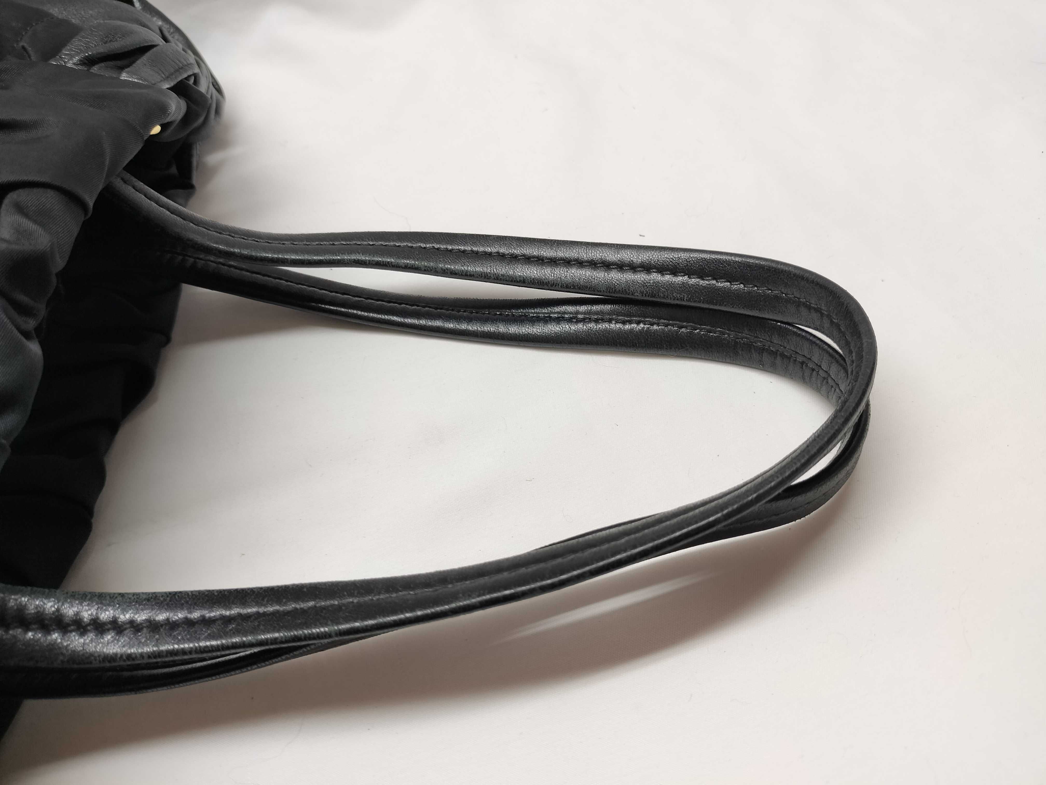 2-way Jacquard Leather Ribbon Shoulder Bag — view 5