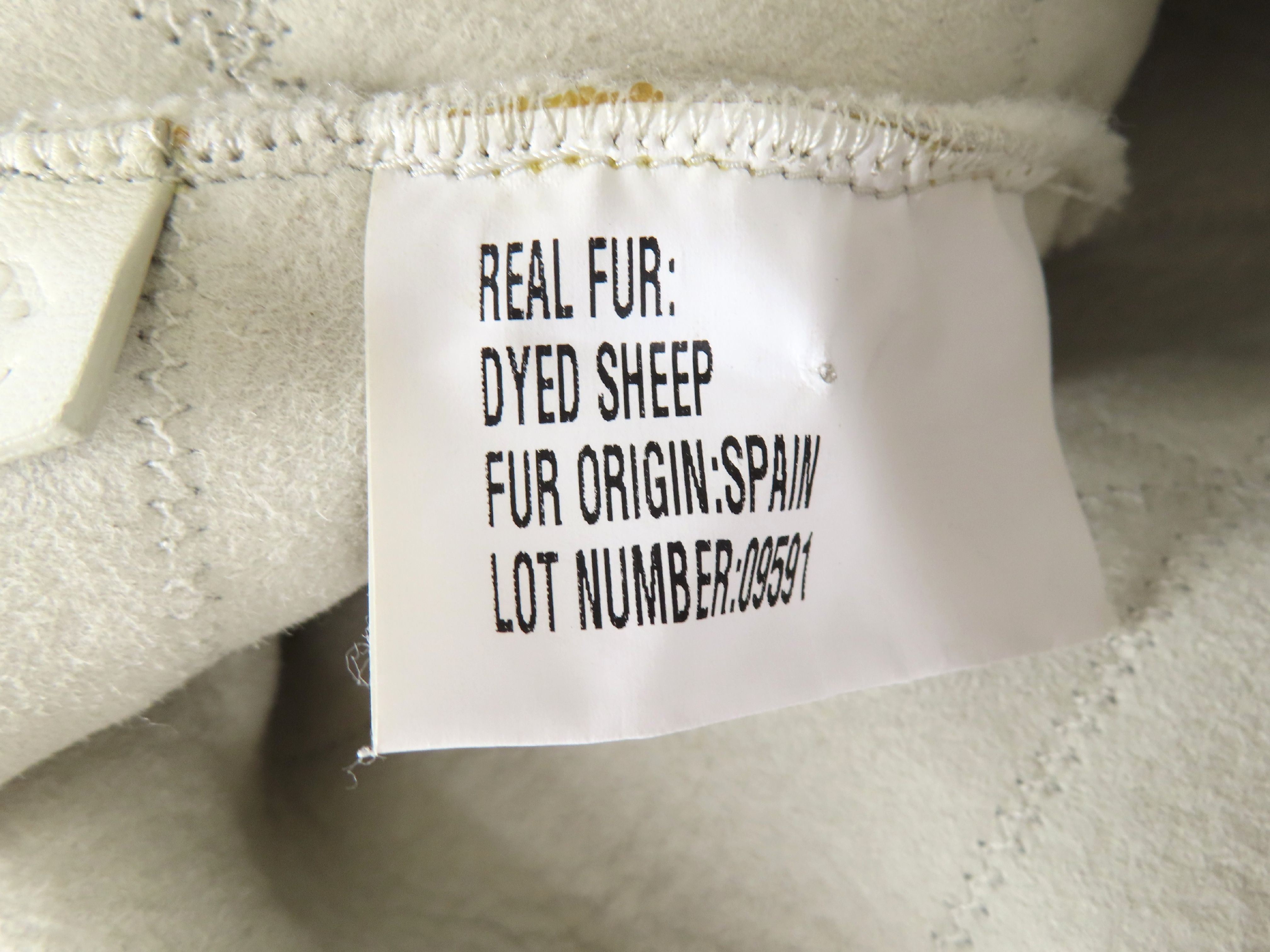 Quilted Shearling Tote Bag — view 12