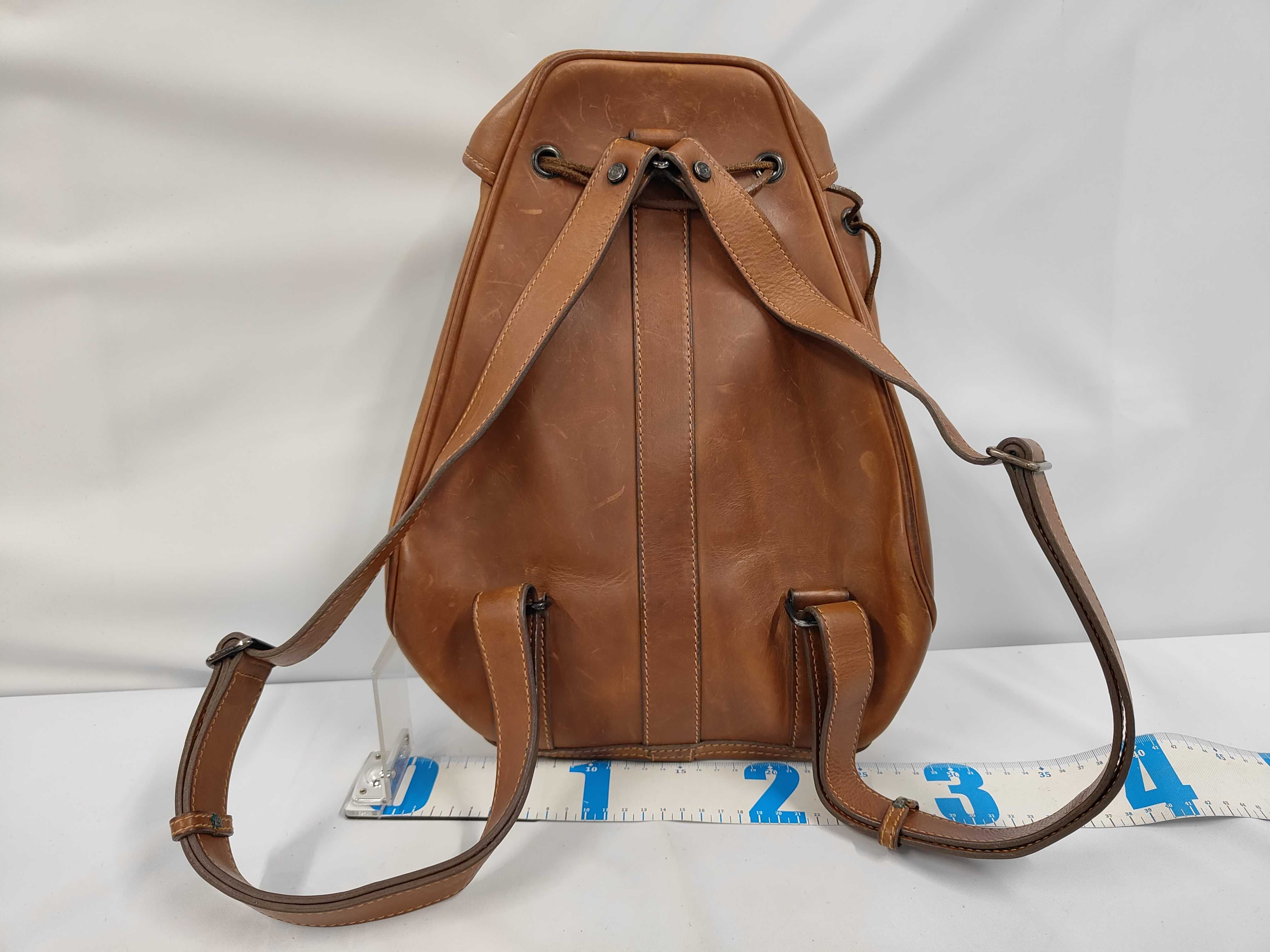 All Leather Interlocking Backpack — view 2