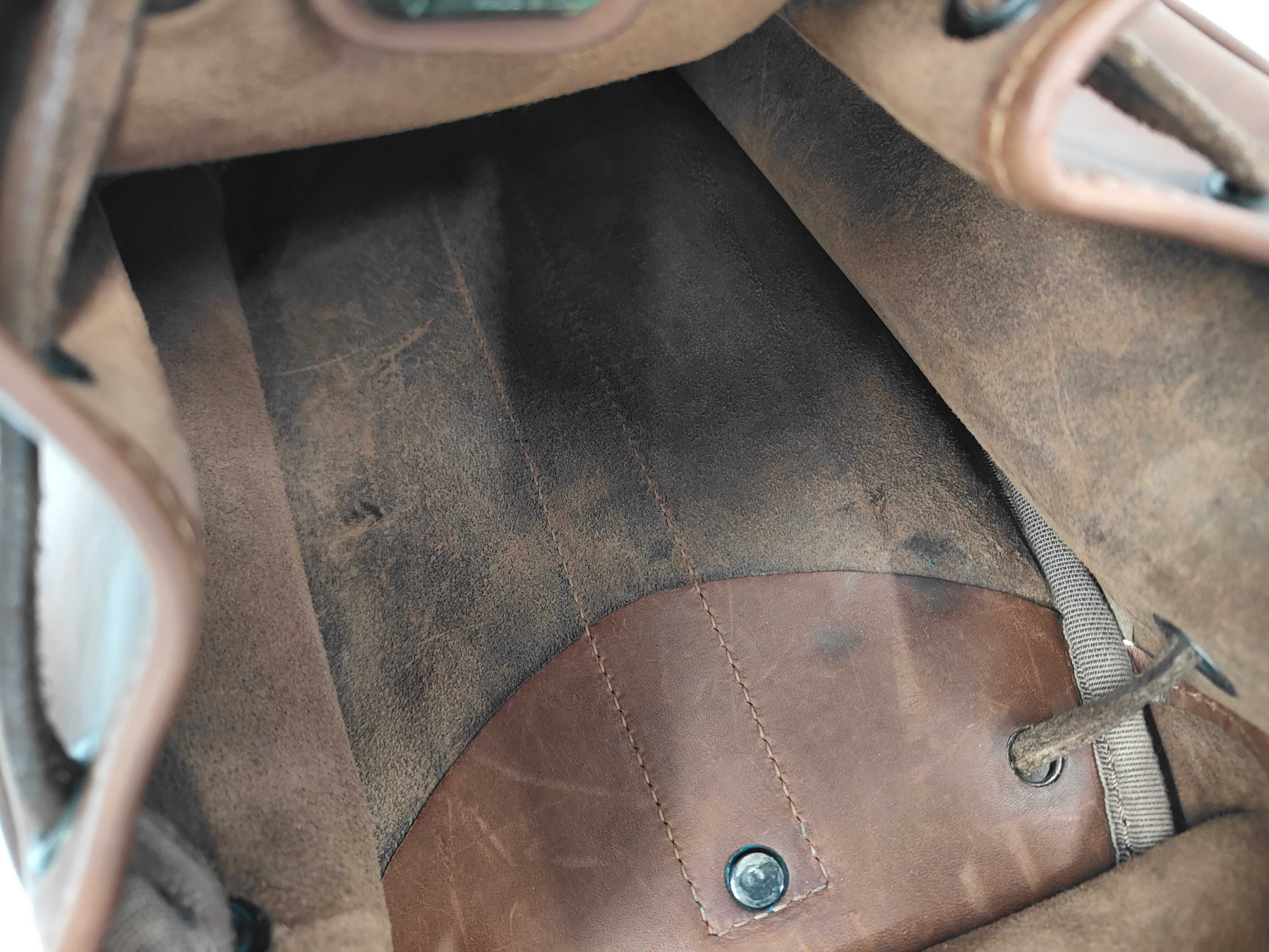 All Leather Interlocking Backpack — view 12