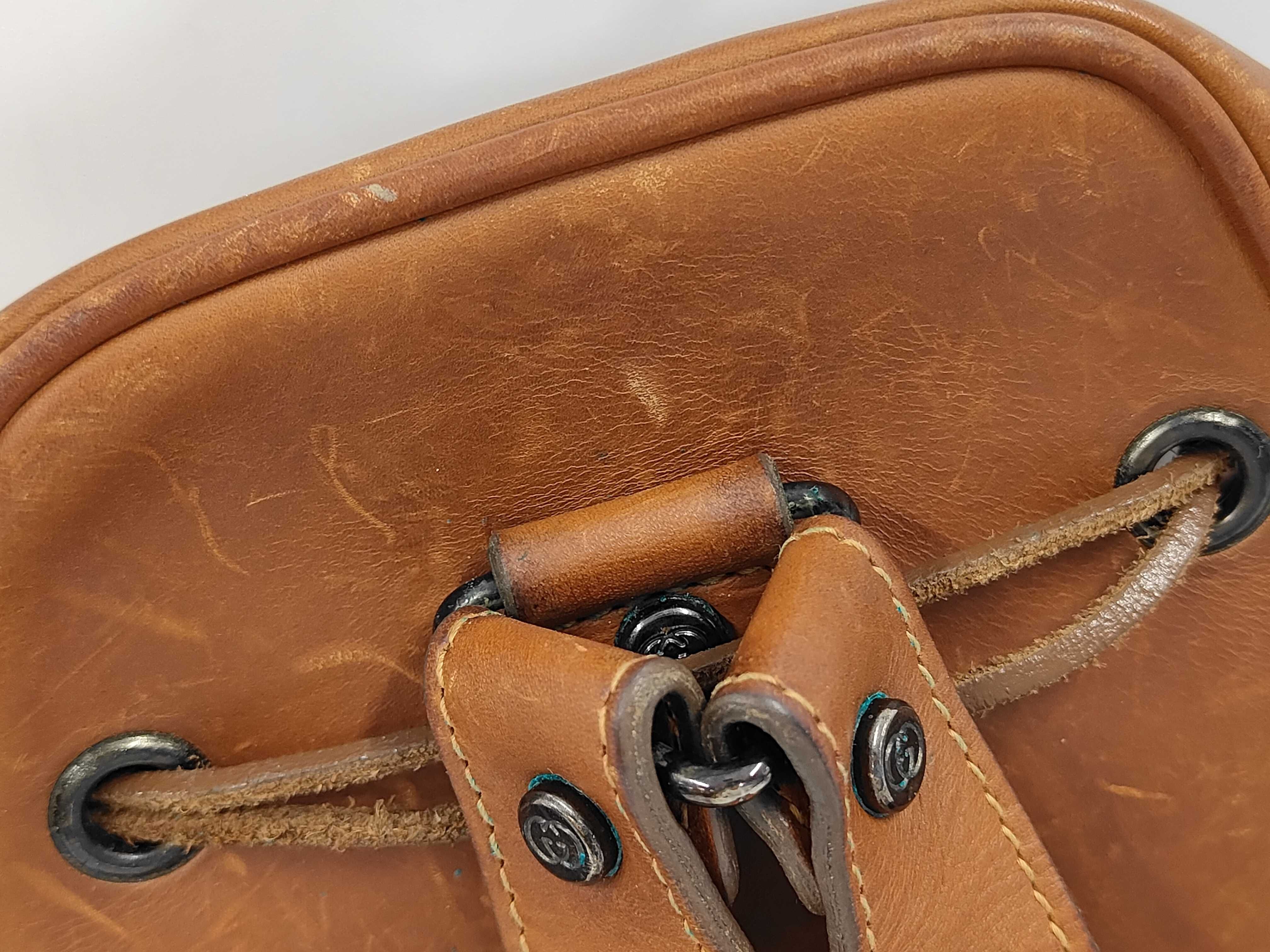 All Leather Interlocking Backpack — view 6