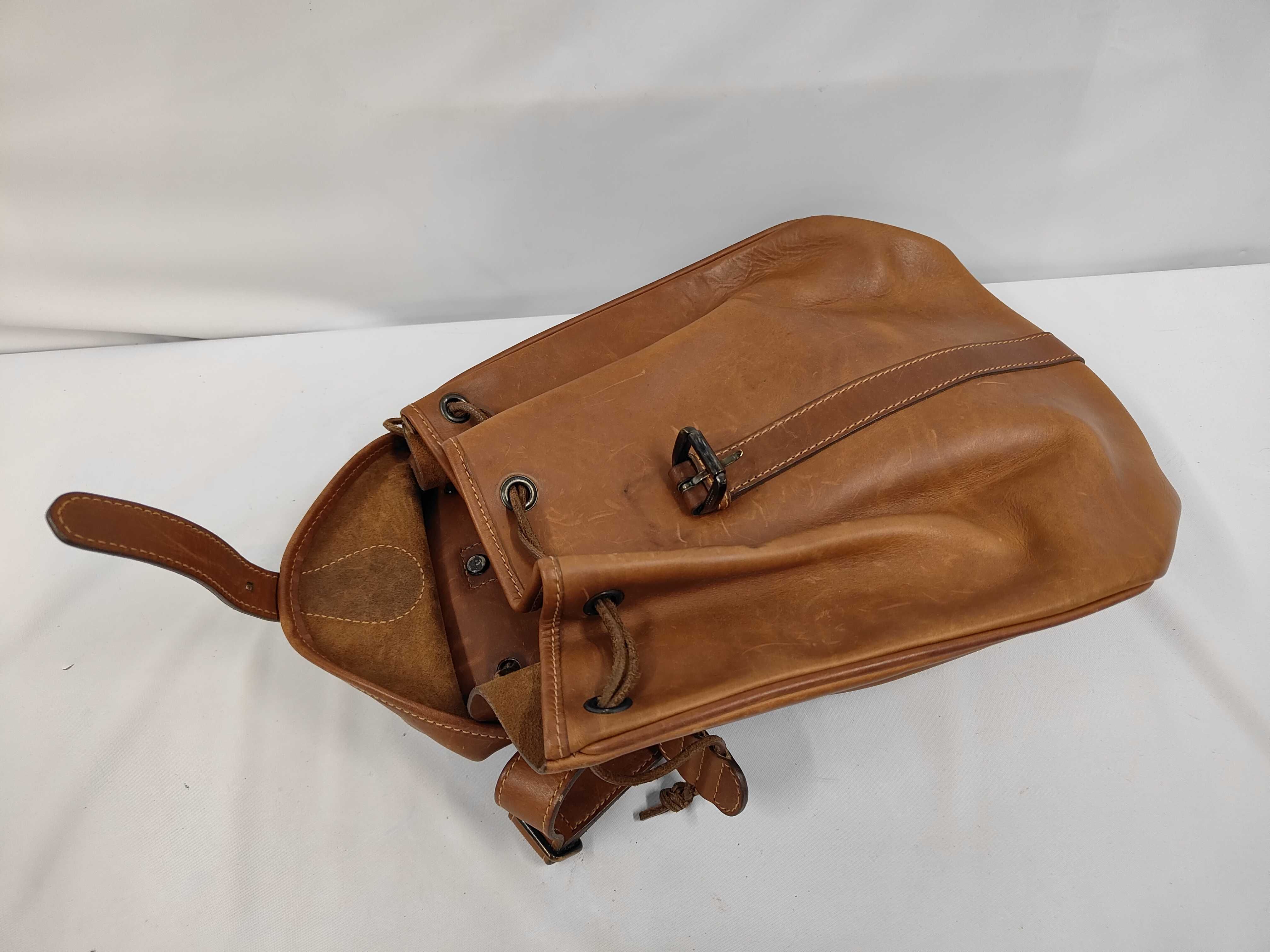 All Leather Interlocking Backpack — view 8