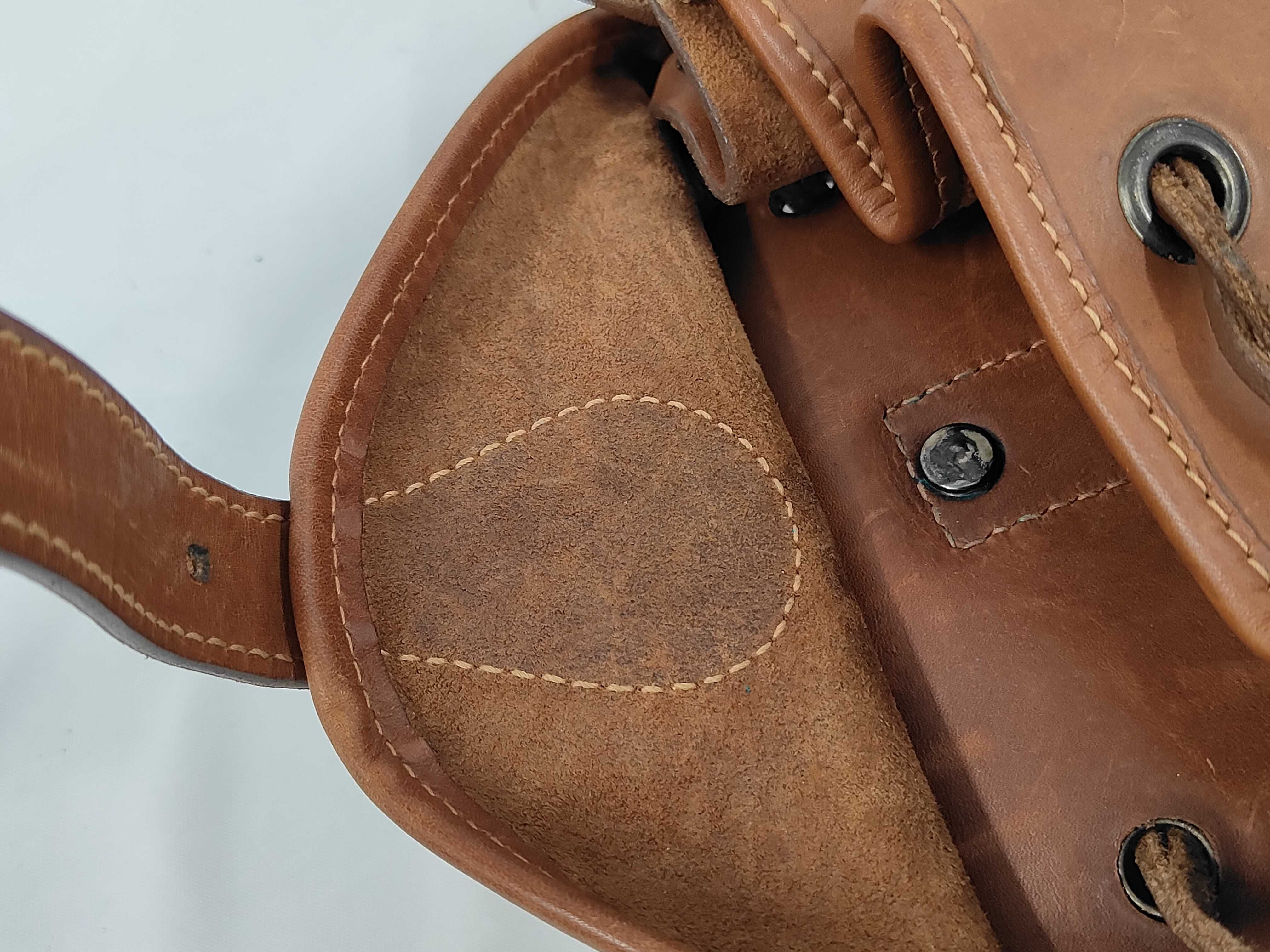 All Leather Interlocking Backpack — view 9