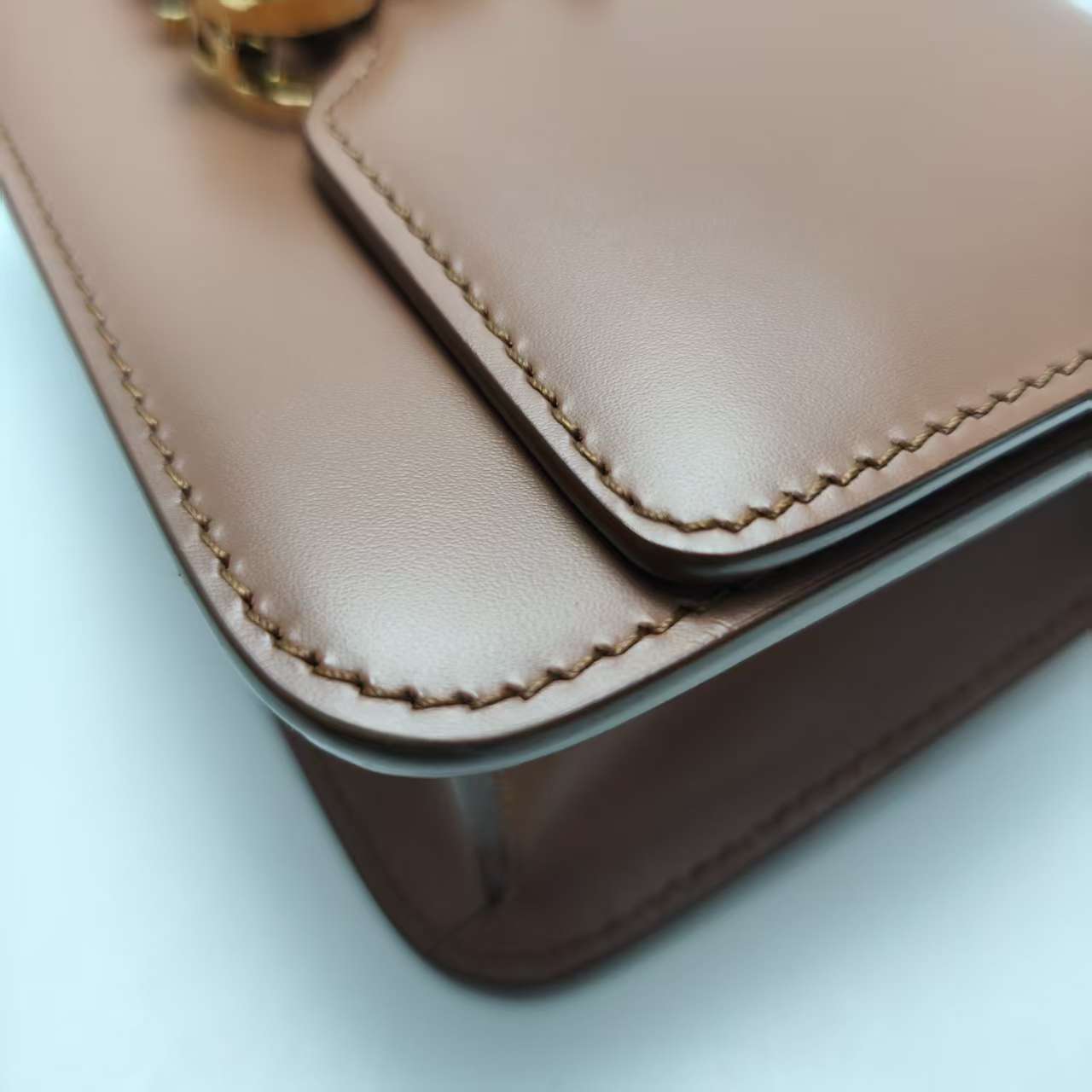 【*Shipped from: China*】BURBERRY Box Leather Shoulder Bag — view 8