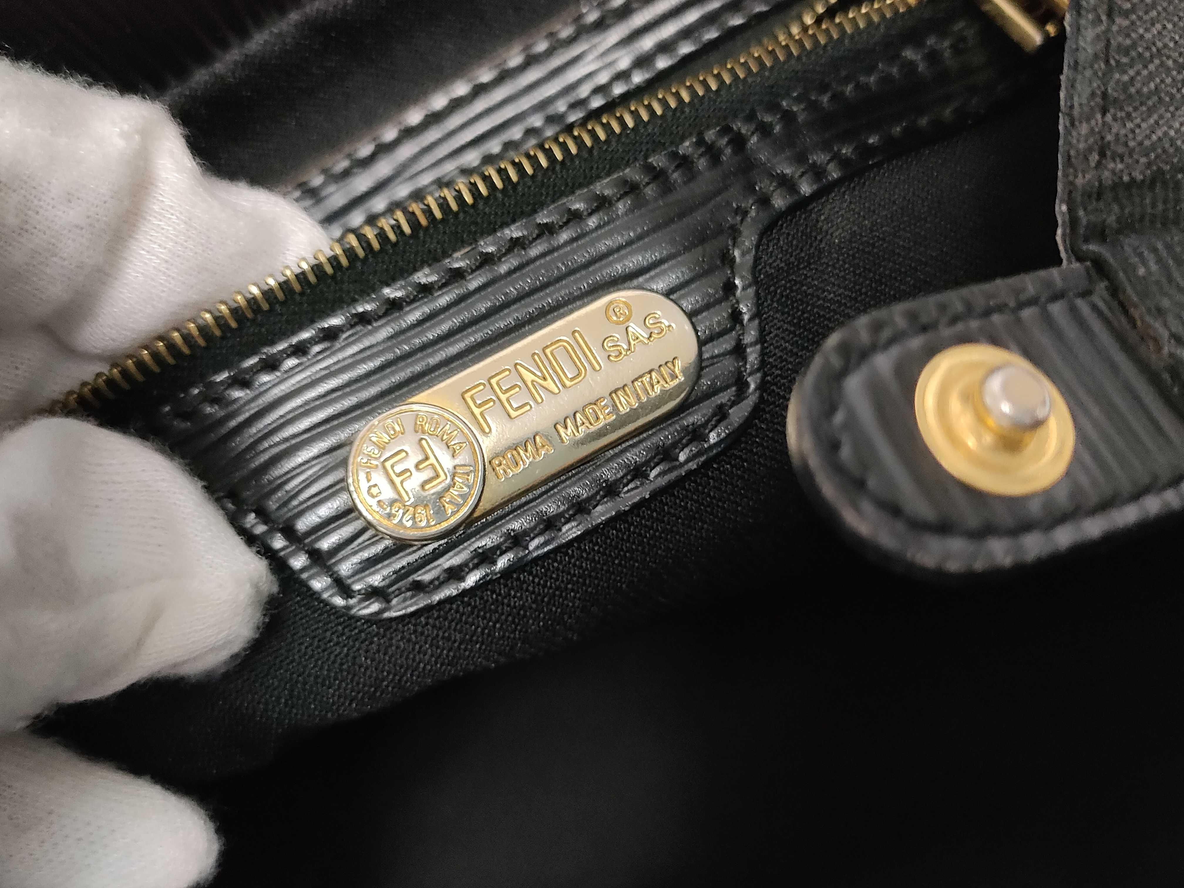 Pecan Pattern Fendi Handbag — view 10