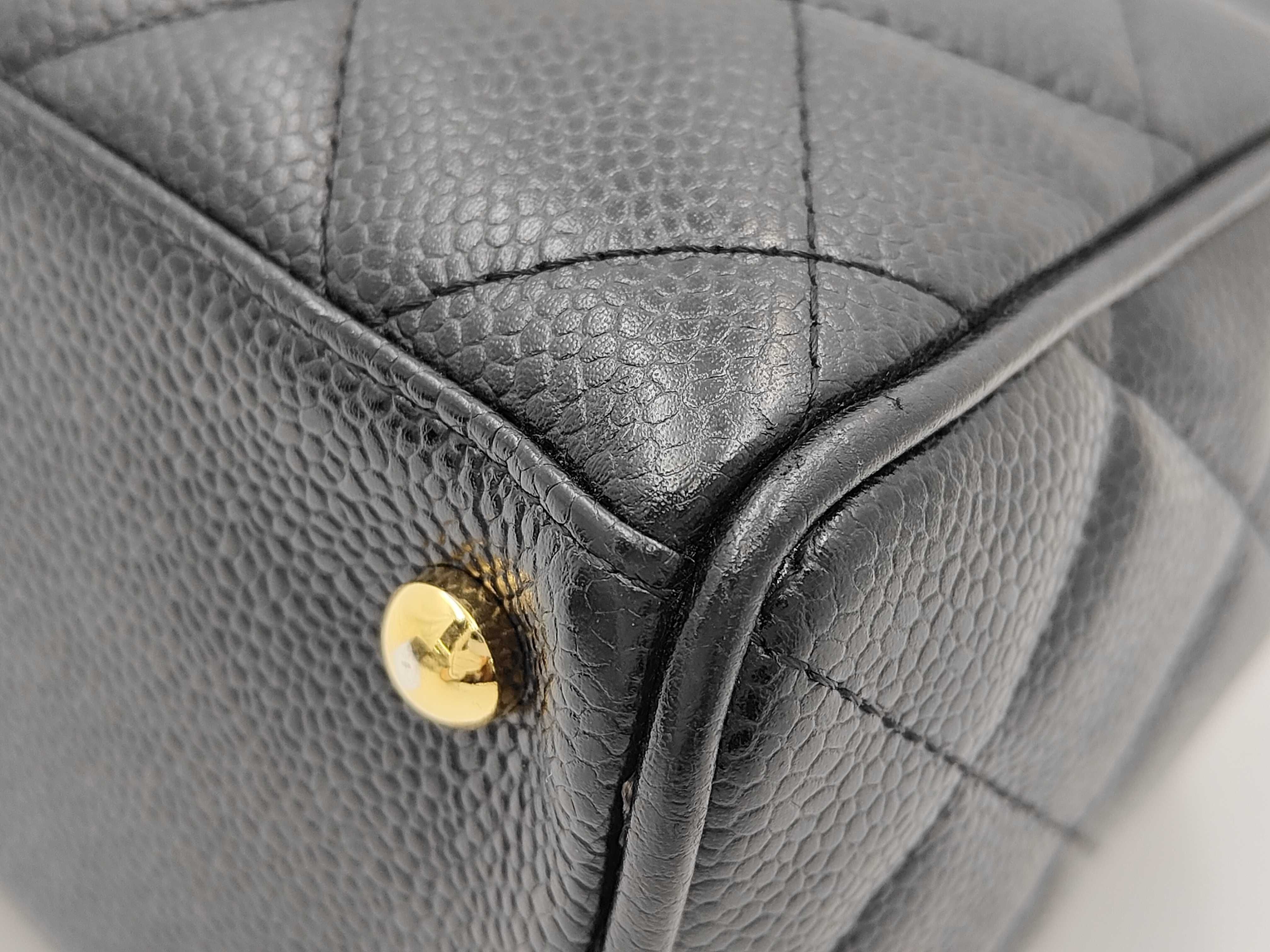 Caviar Mini Bowling Handbag — view 7