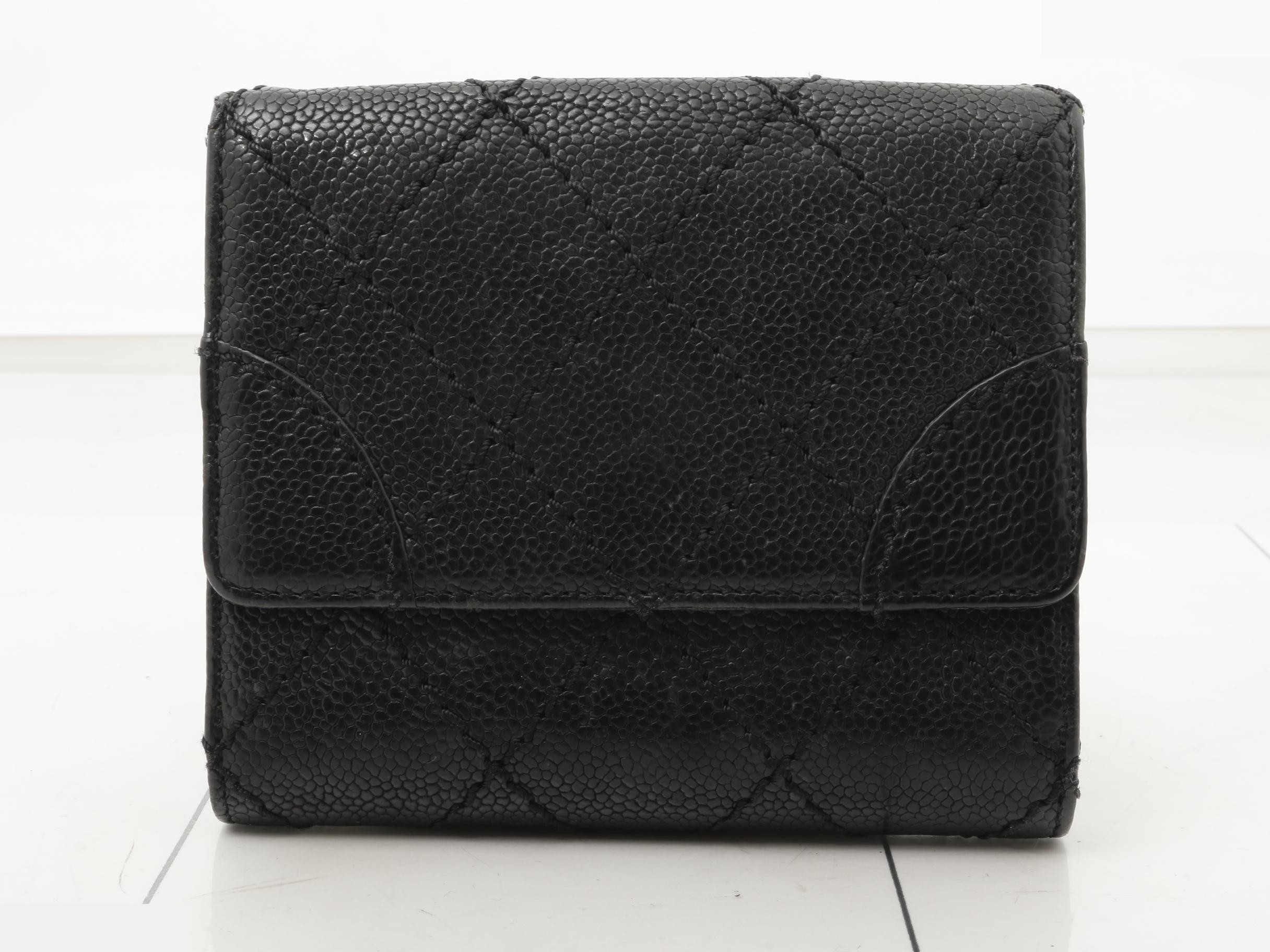 Caviar Skin Folding Wallet — view 2