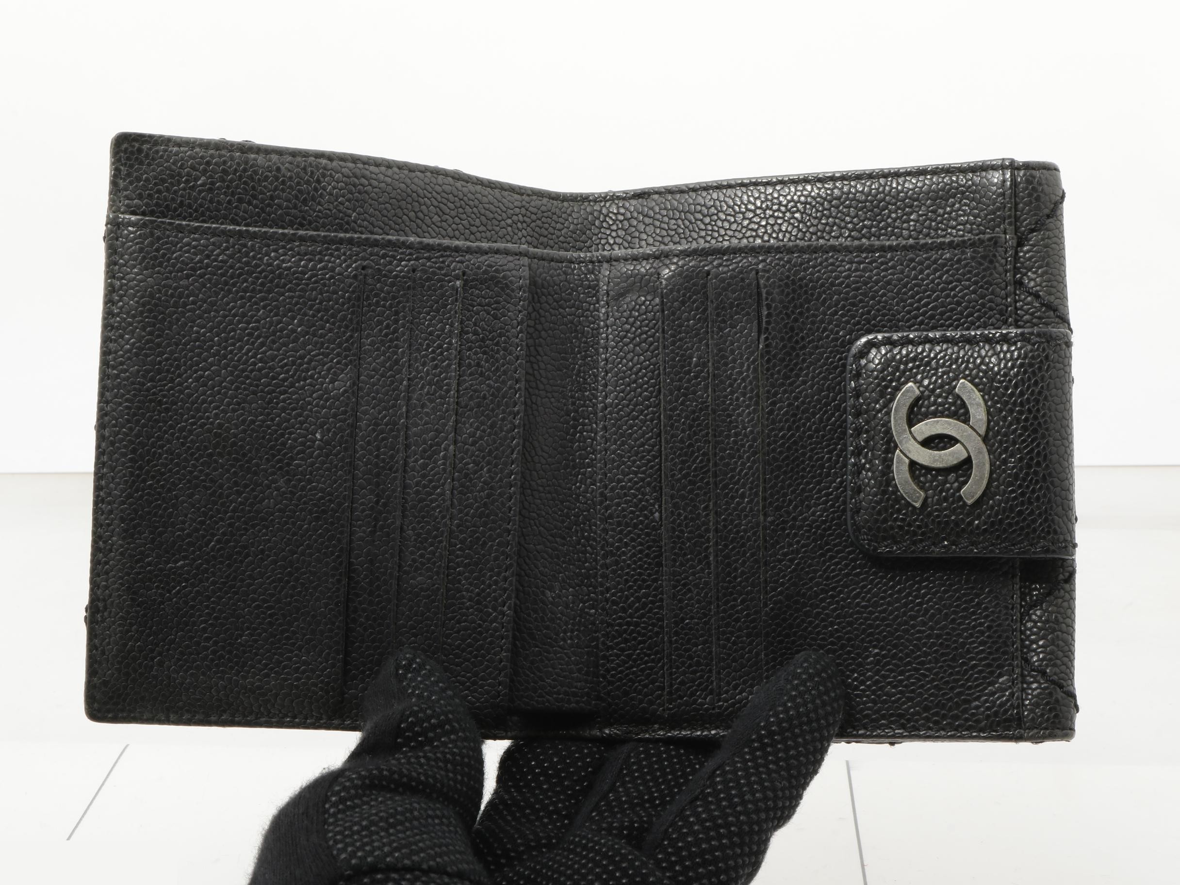 Caviar Skin Folding Wallet — view 4