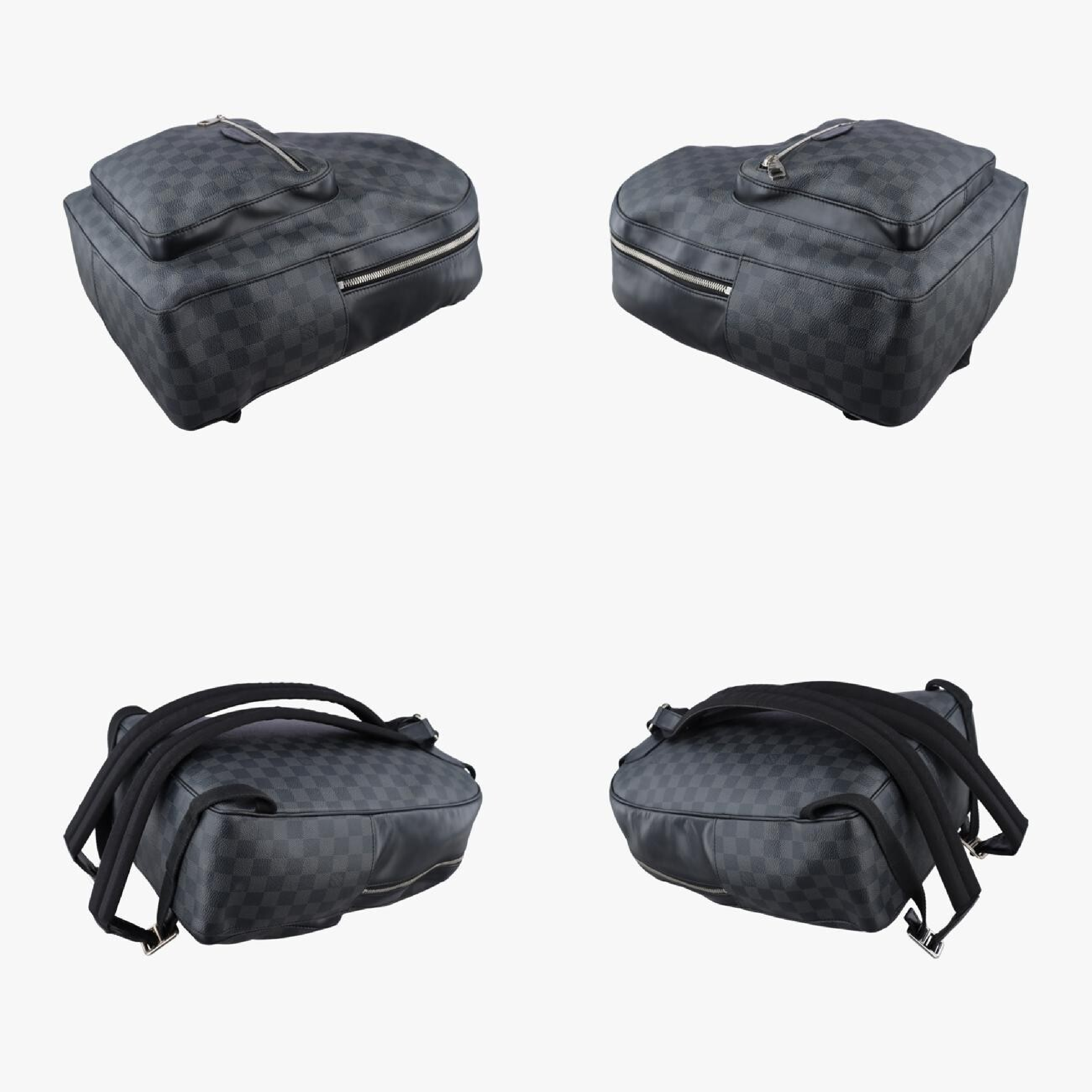 Josh Noir Damier Graphite N41473 TJ0168 Backpack — view 4