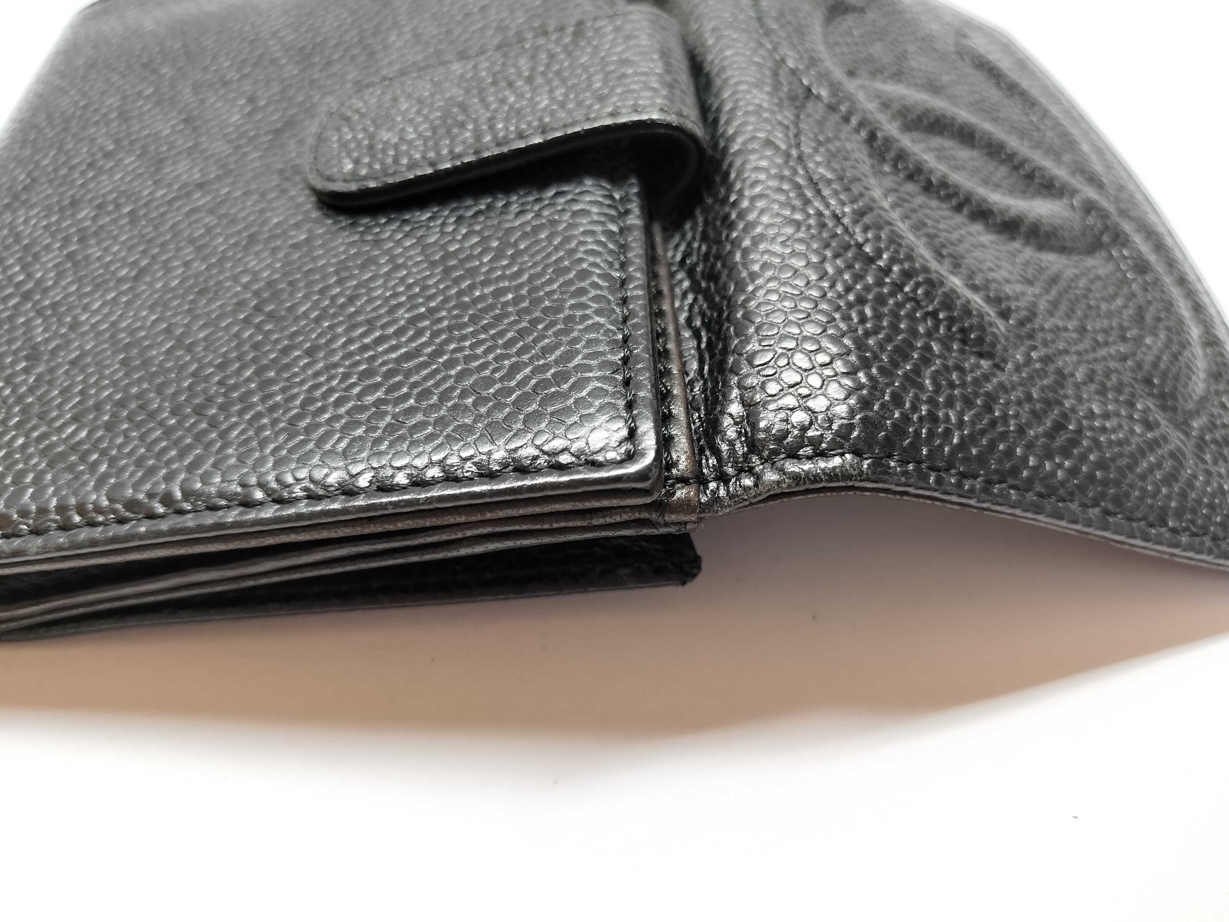 Caviar Skin Coco Mark Wallet — view 6