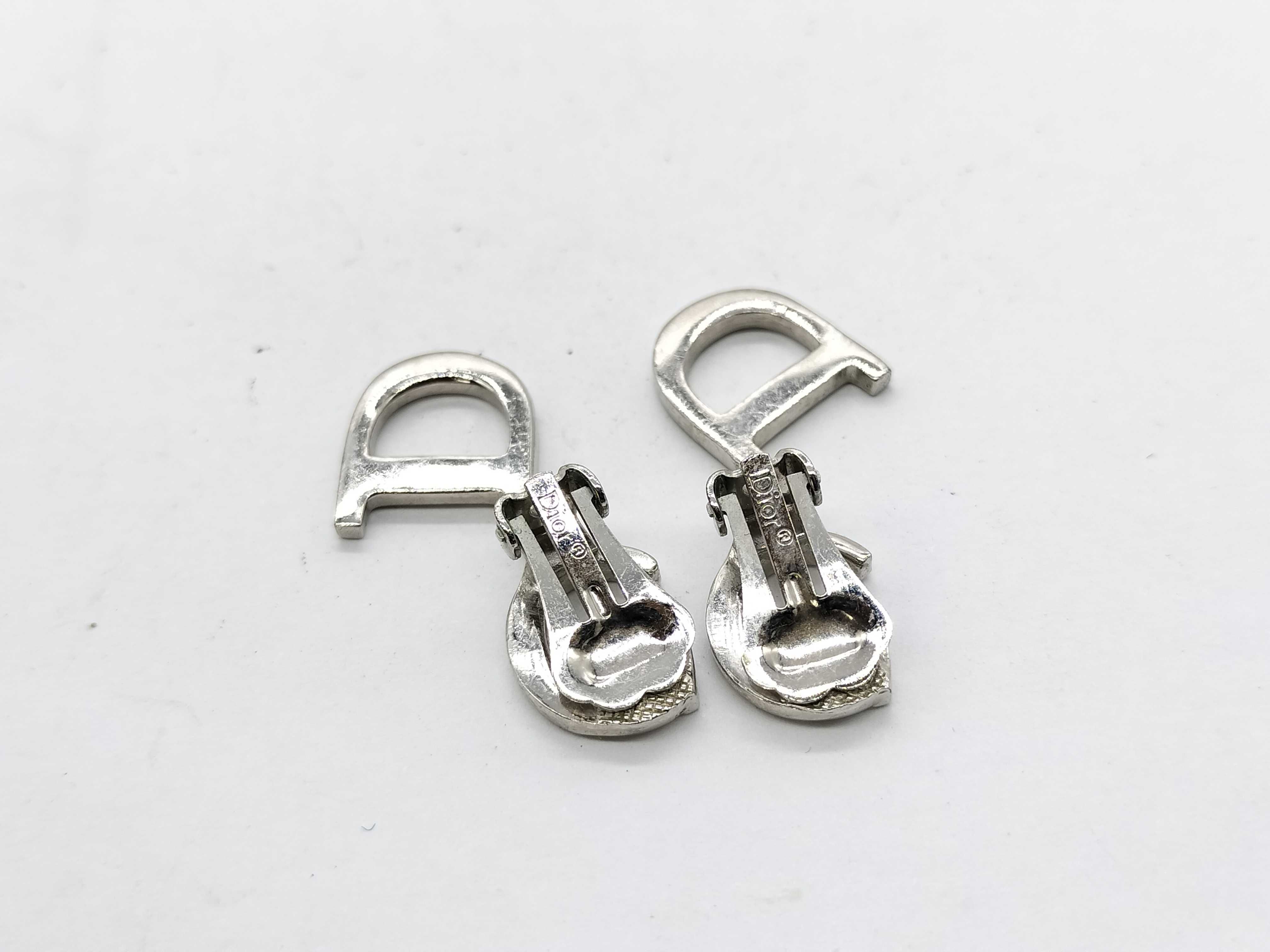CD Silver Earrings — view 3