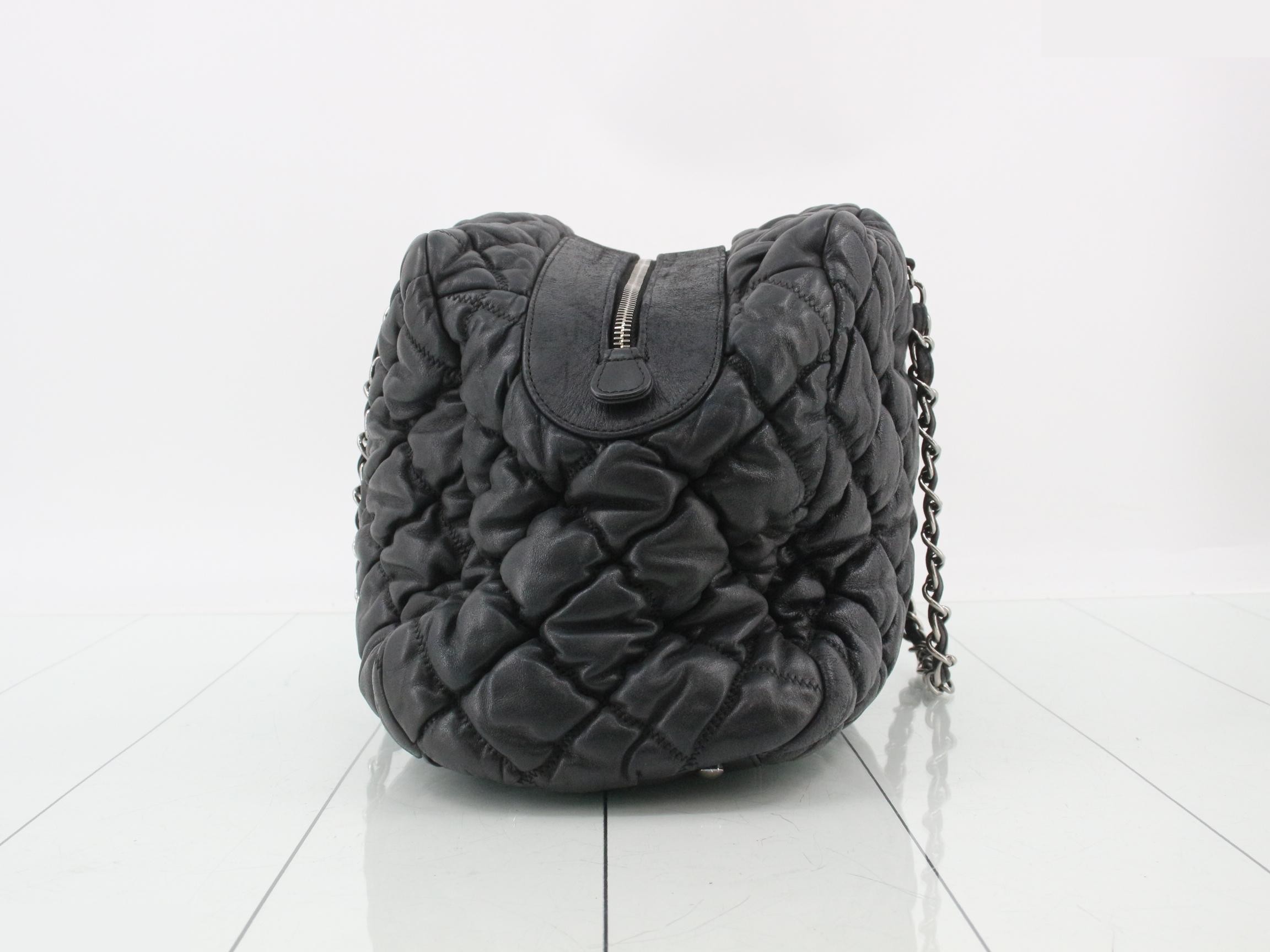 Leather Coco Mark Chain Handbag — view 3
